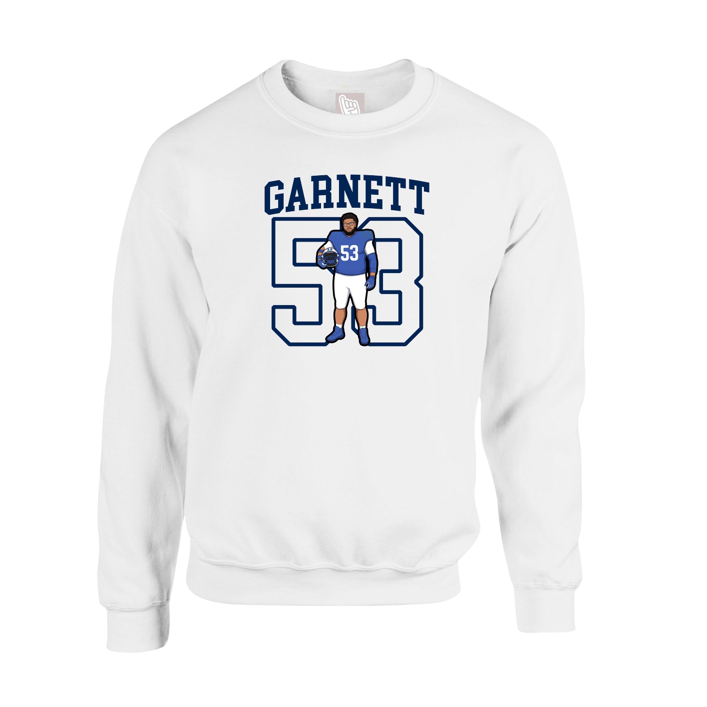 Fleece Crew — Shirsey in White