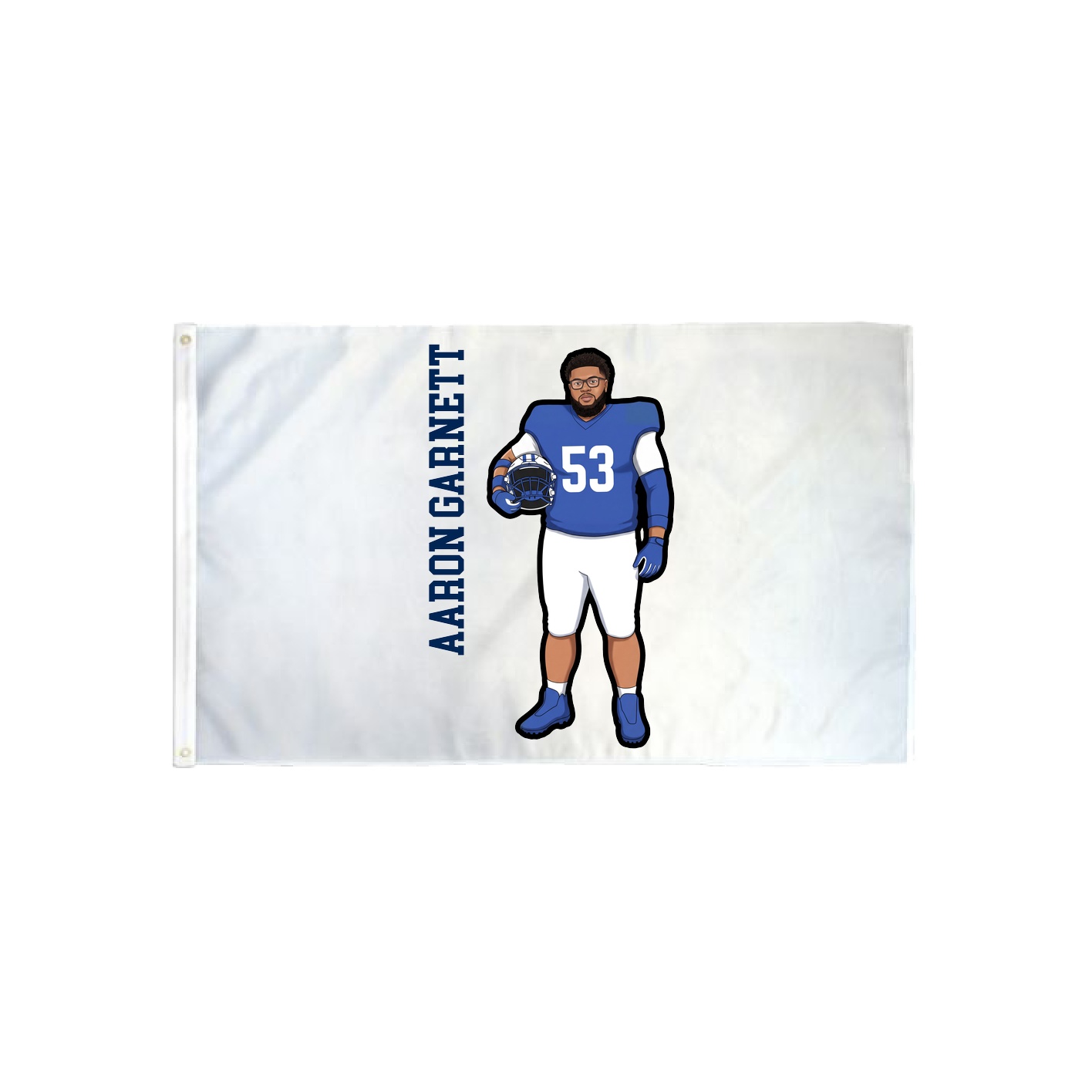 3x5 Flag — Name Vertical in Classic