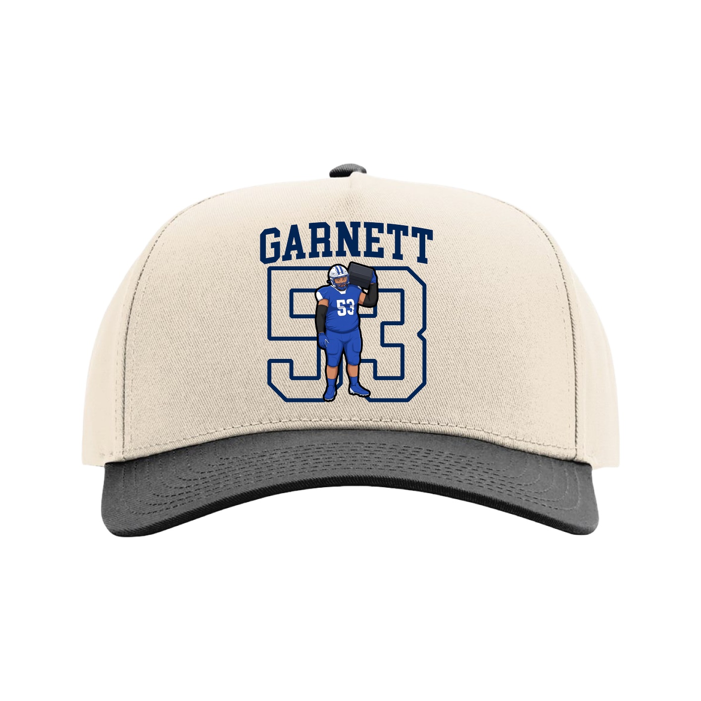 Full Fabric Five-Panel Champ Cap