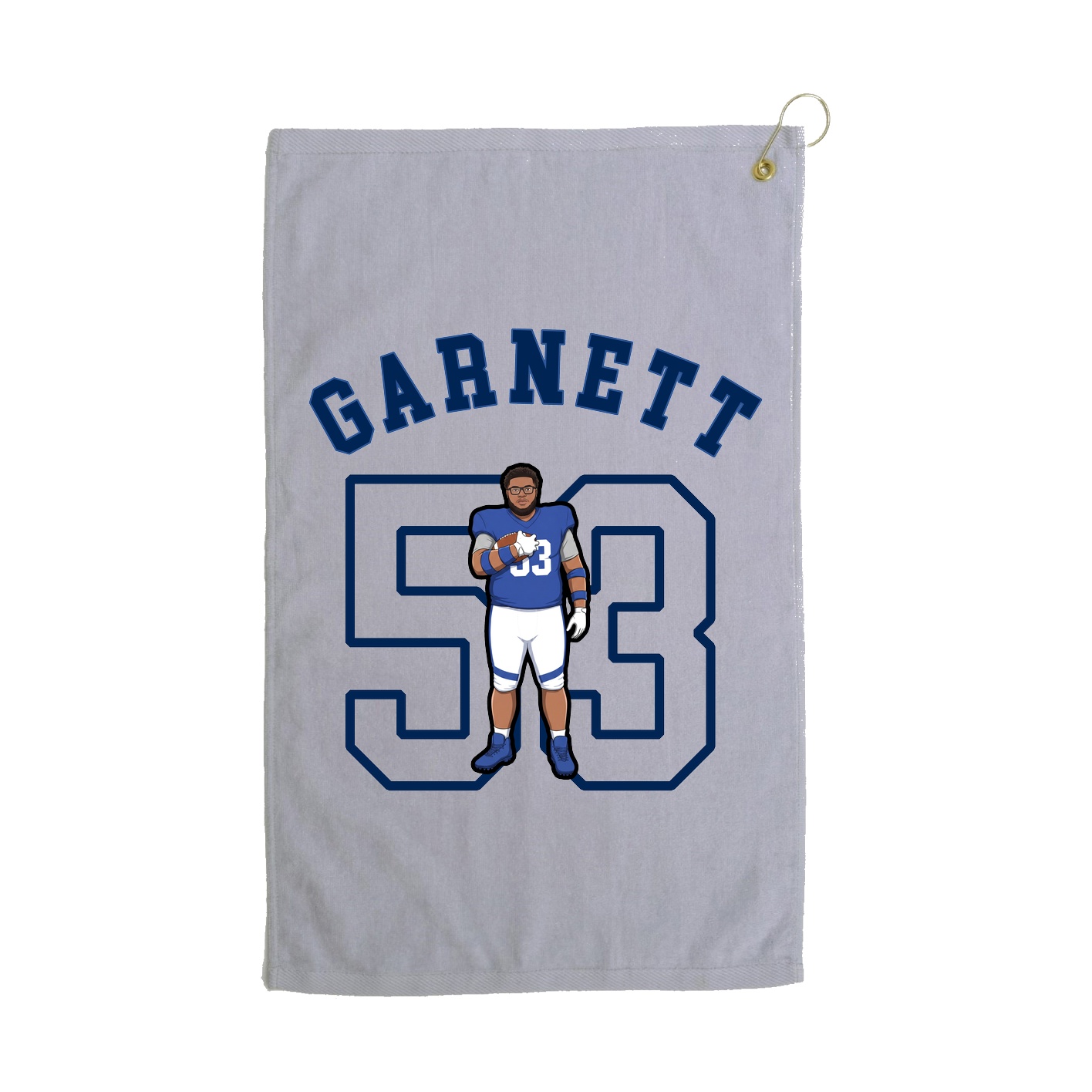 Golf Towel — Shirsey Arch in Grey