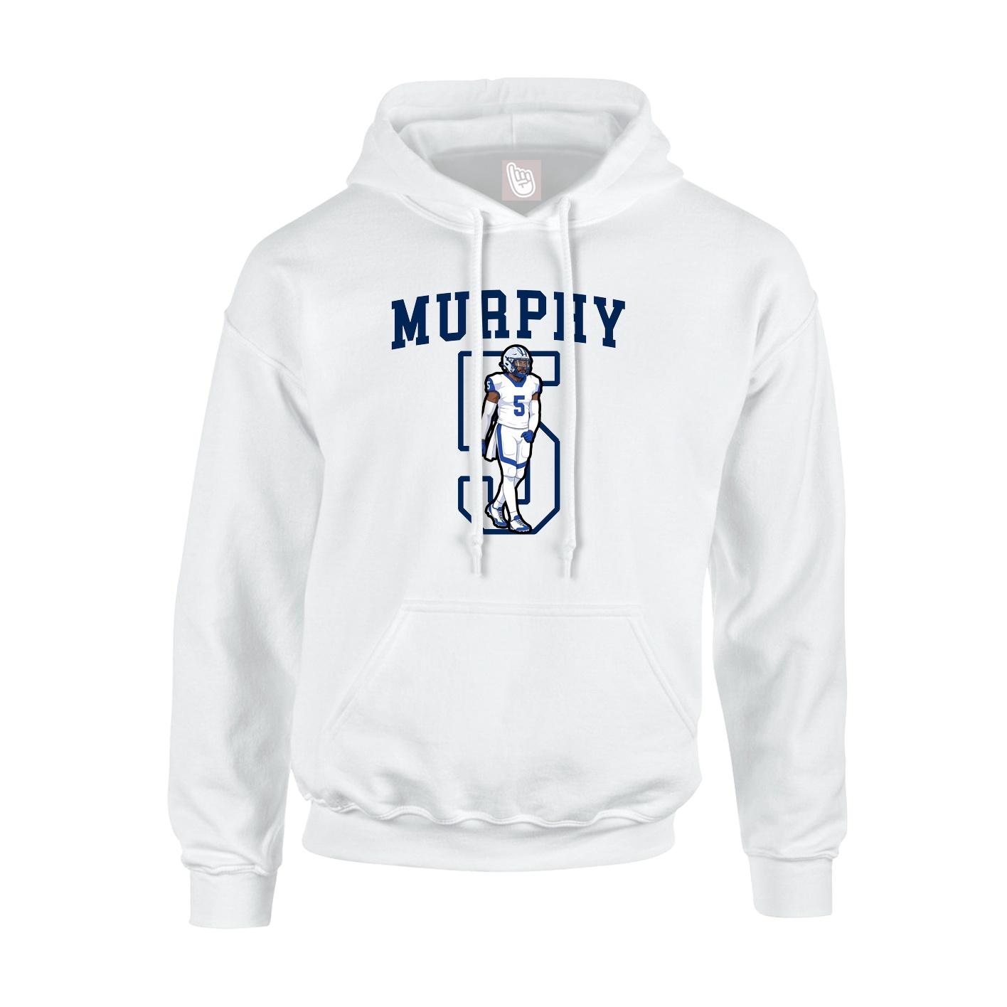 Hoodie — Shirsey in White