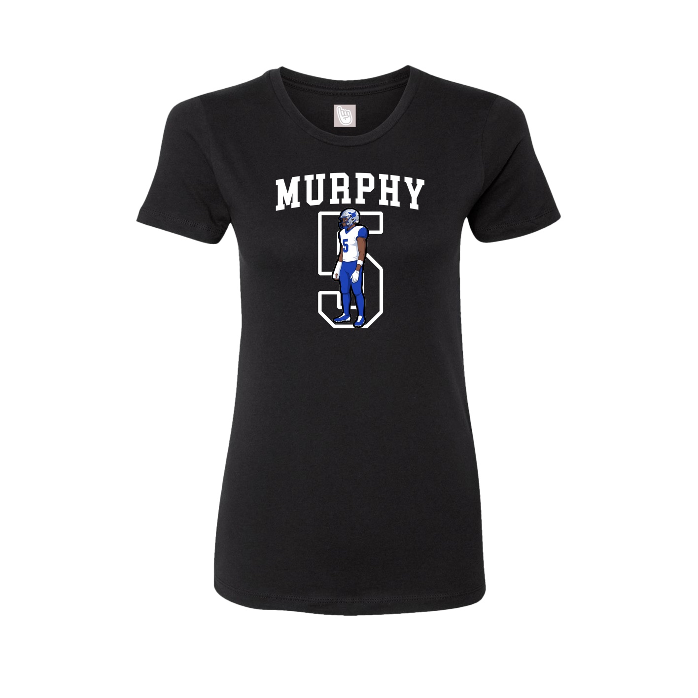 Fitted Women's Tee — Shirsey in Black