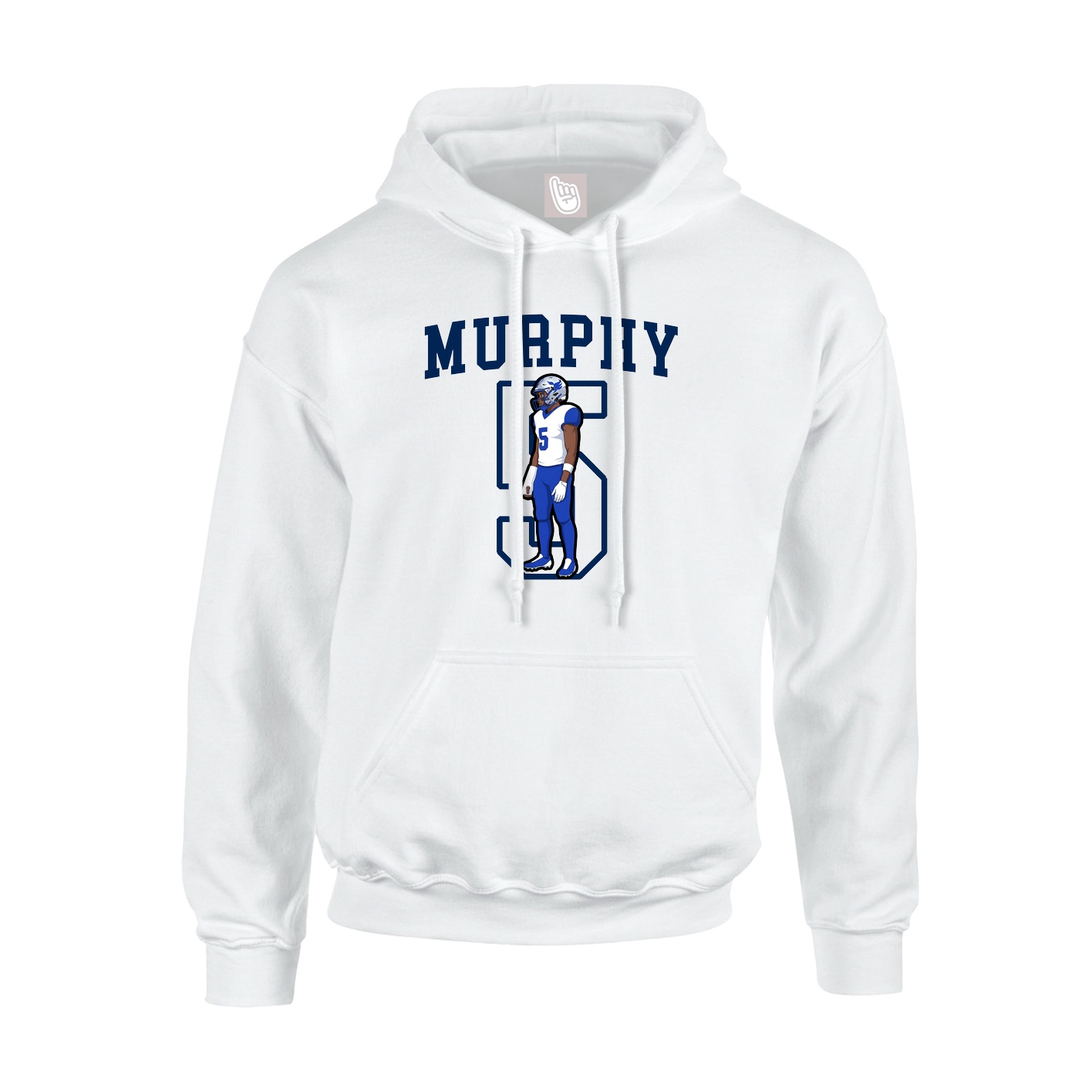 Youth Hoodie — Shirsey in White