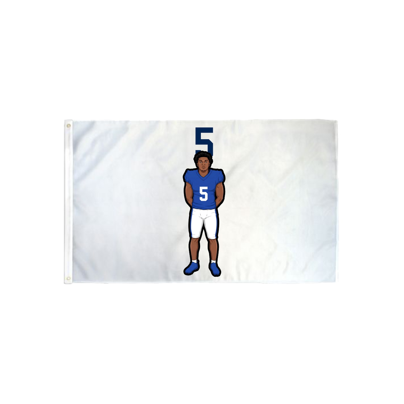 3x5 Flag — Number Top in Classic