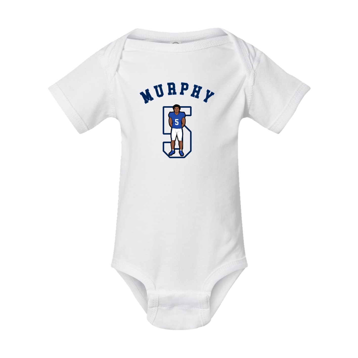 Baby Onesie — Shirsey Arch in White