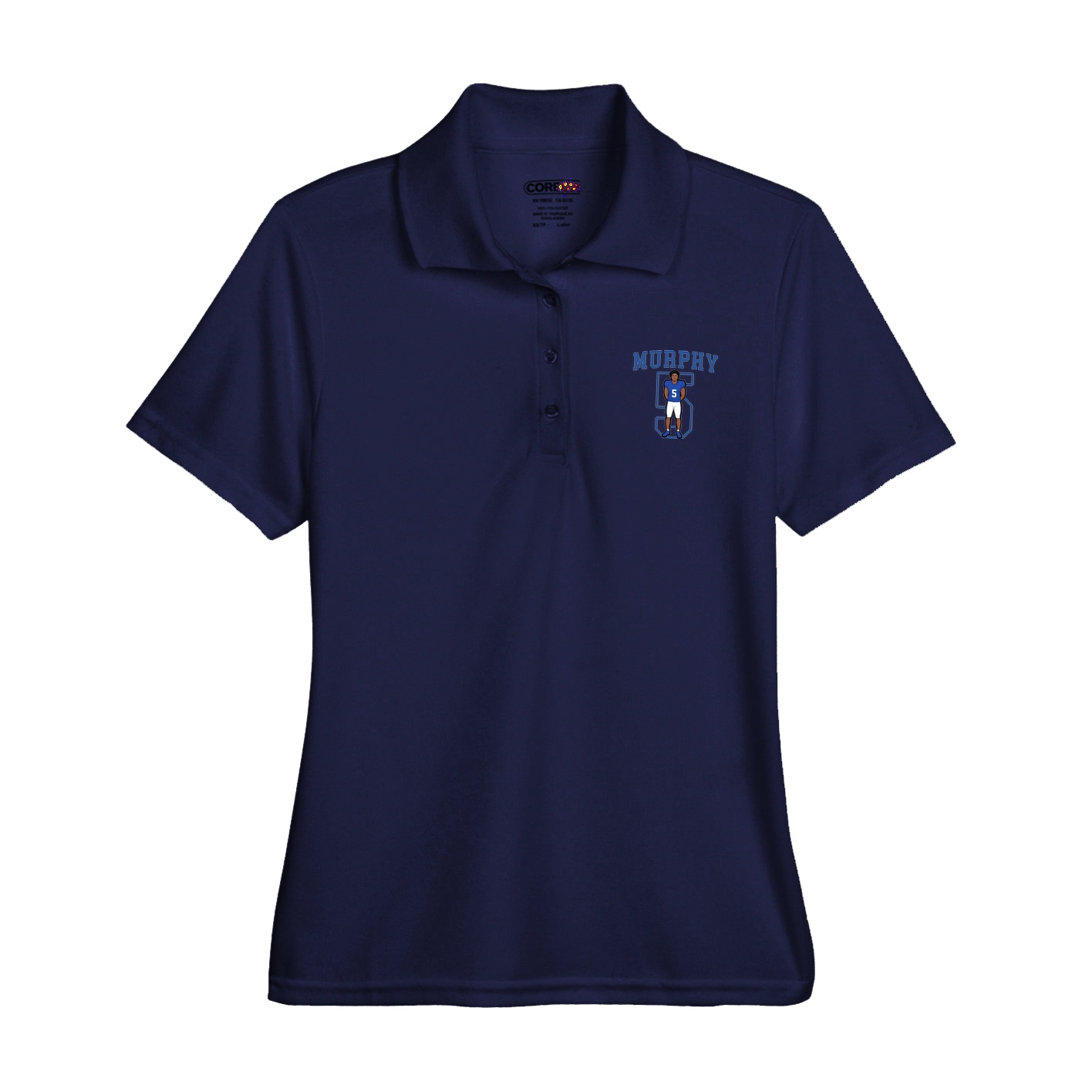 Womens Performance Polo — Shirsey in Navy