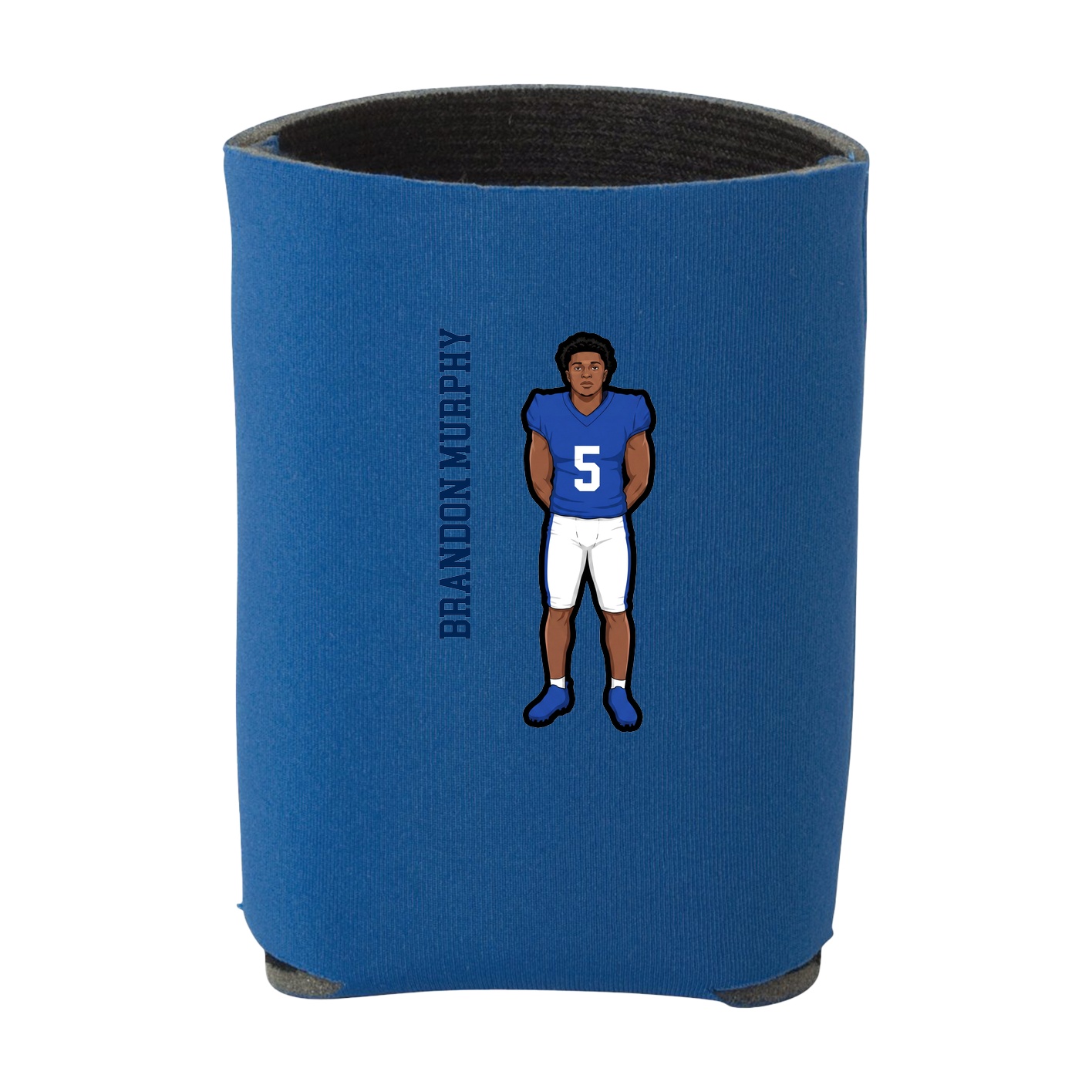 Can Holder — Name Vertical in Royal