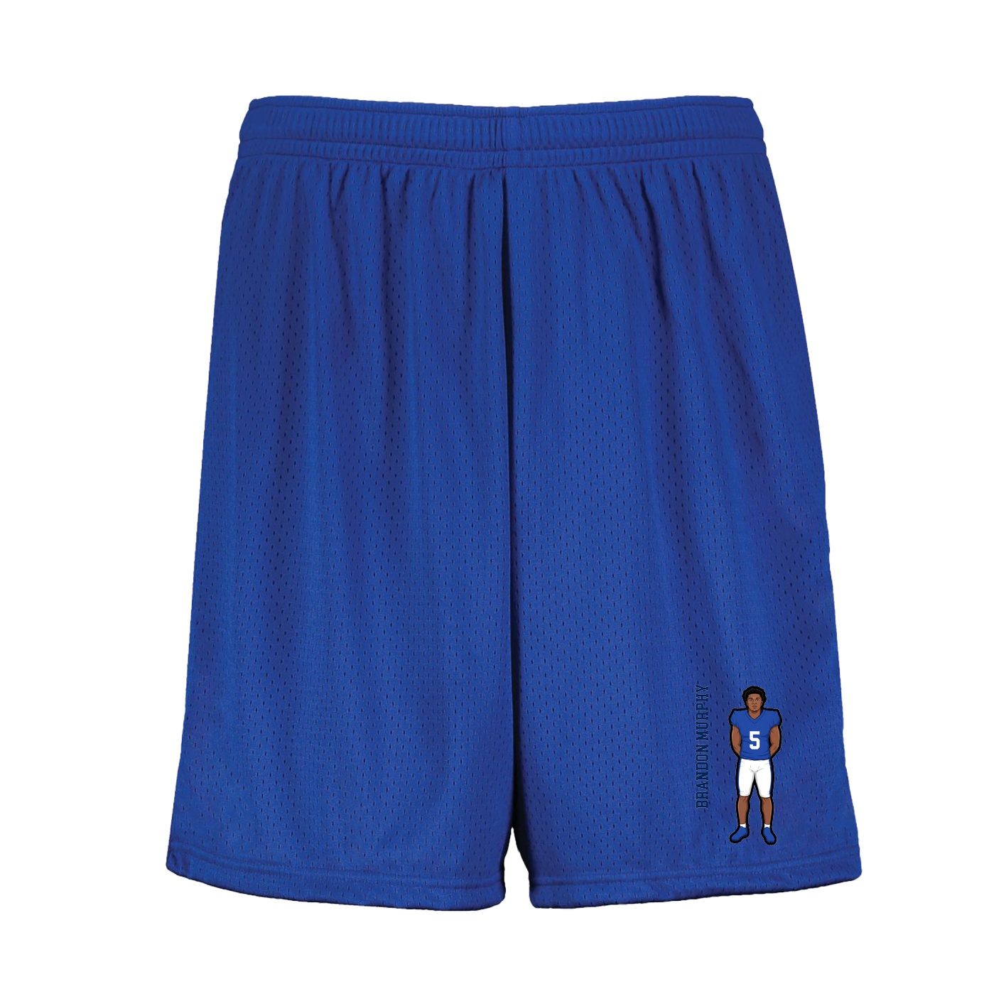 Shorts — Name Vertical in Royal