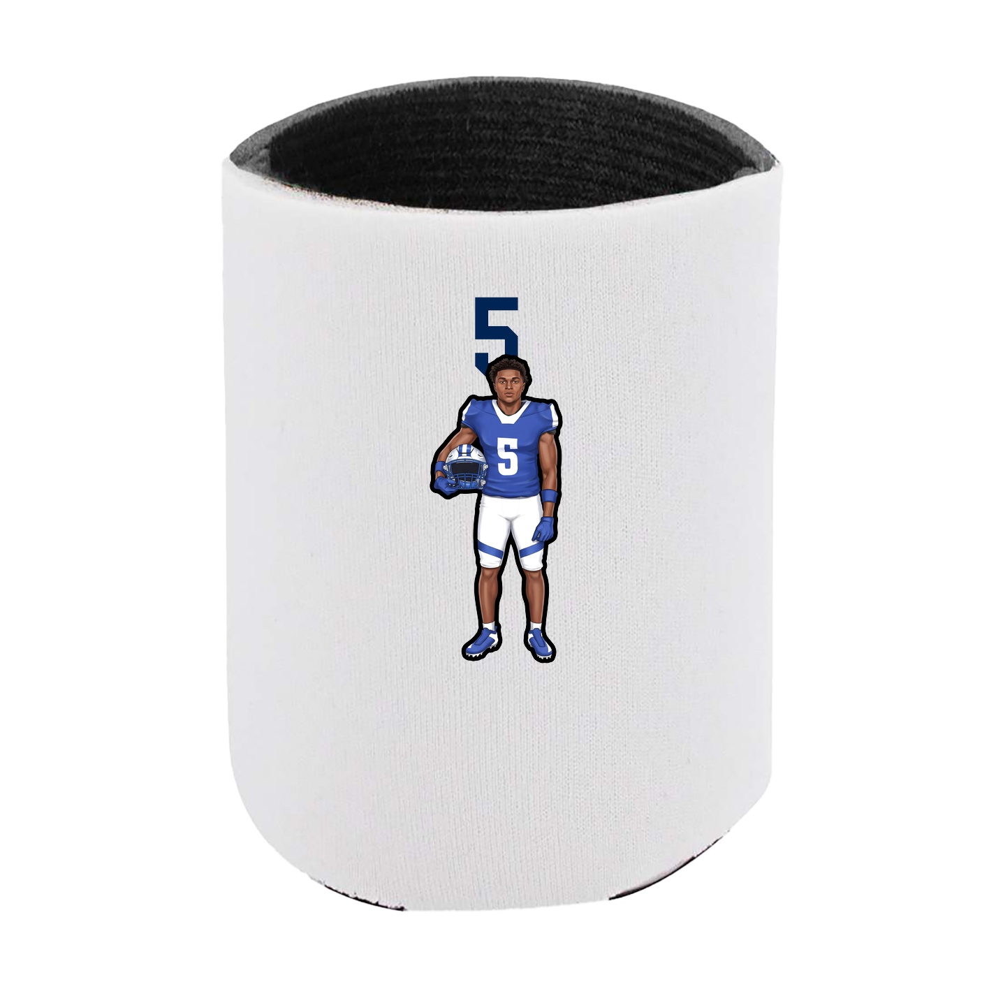 Can Holder — Number Top in White