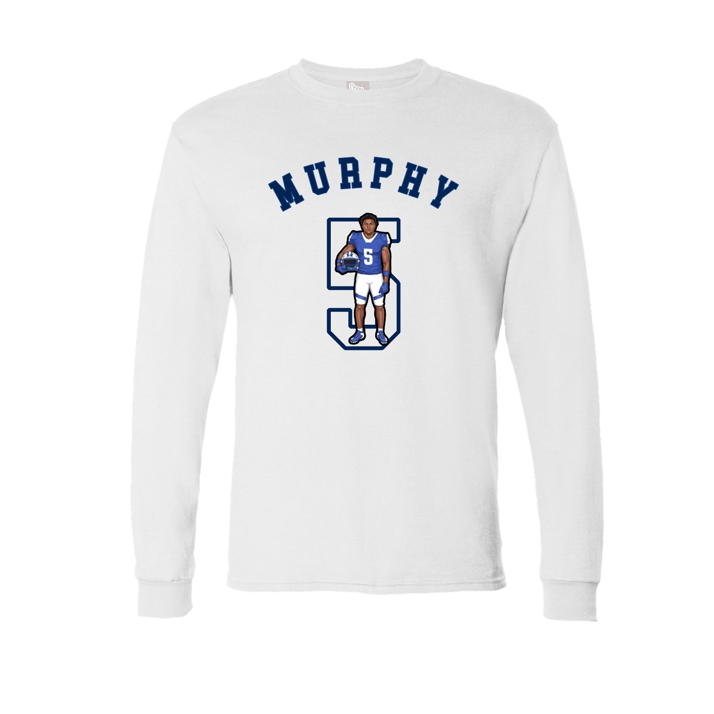 Long Sleeve Tee — Shirsey Arch in White