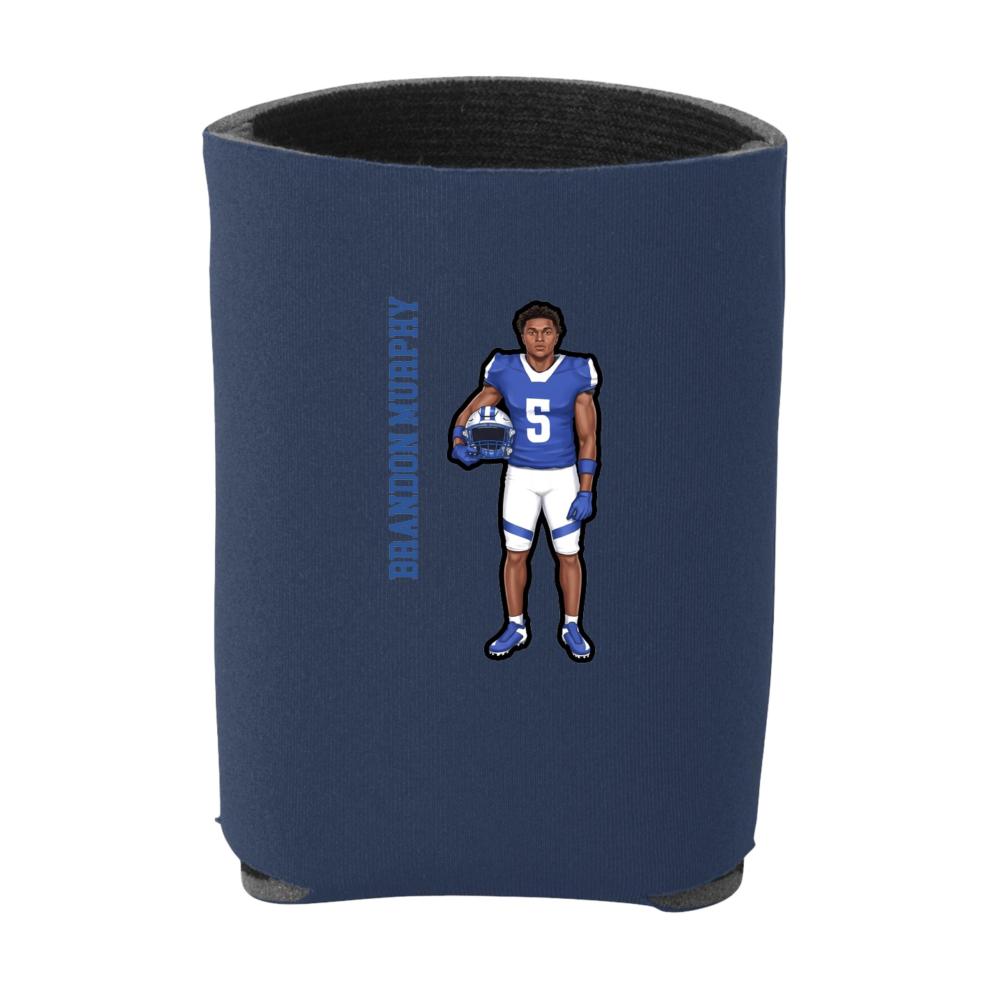 Can Holder — Name Vertical in Navy