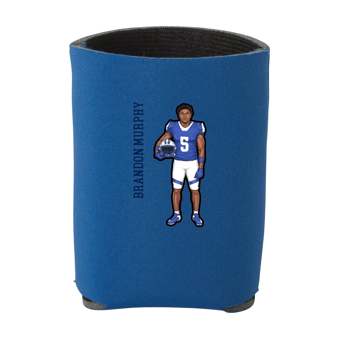 Can Holder — Name Vertical in Royal
