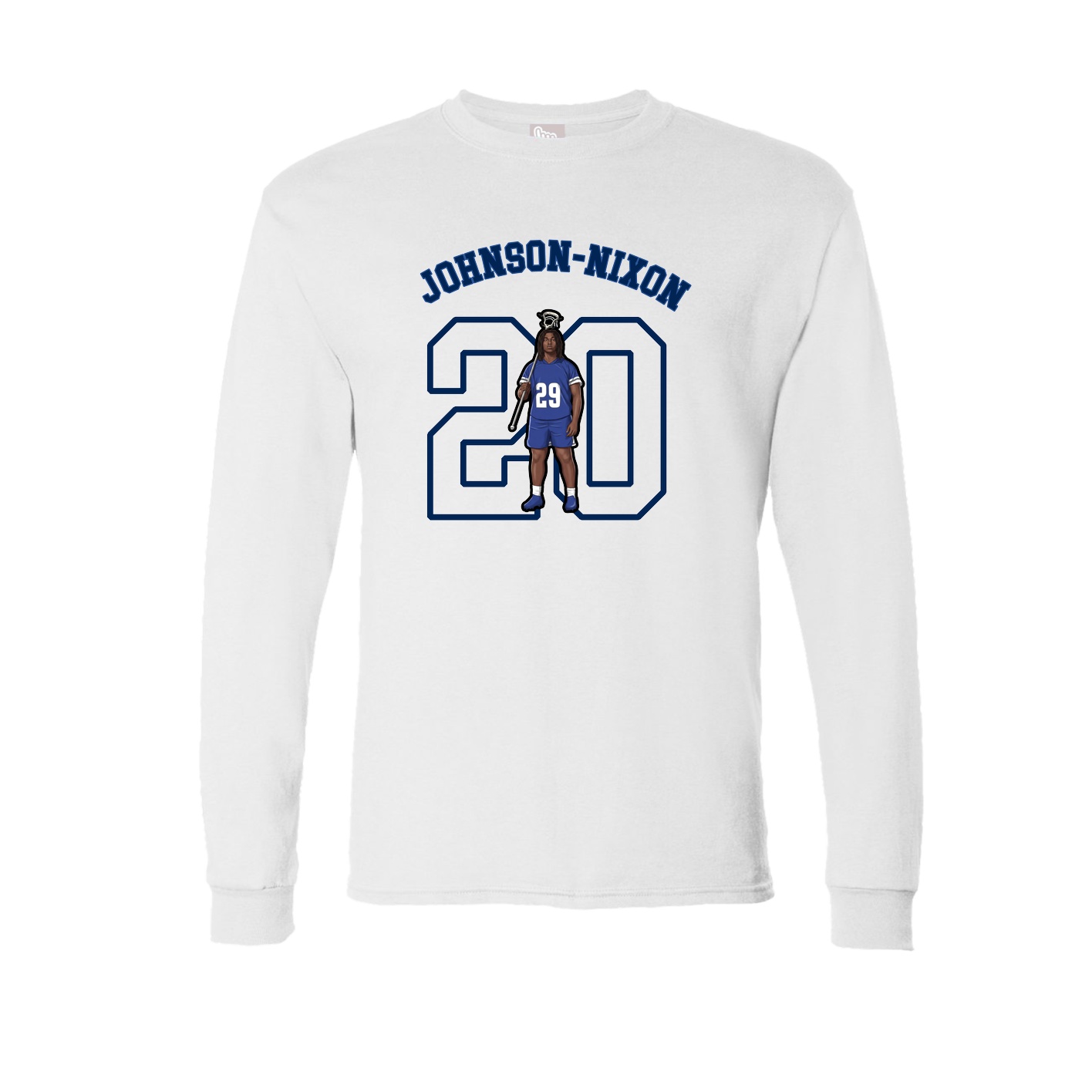 Long Sleeve Tee — Shirsey Arch in White