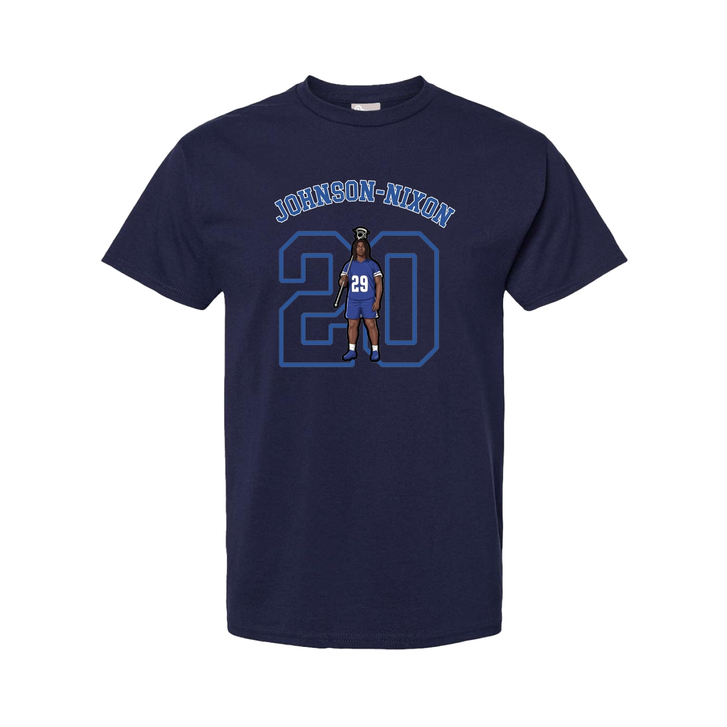 Youth Tee — Shirsey Arch in Navy