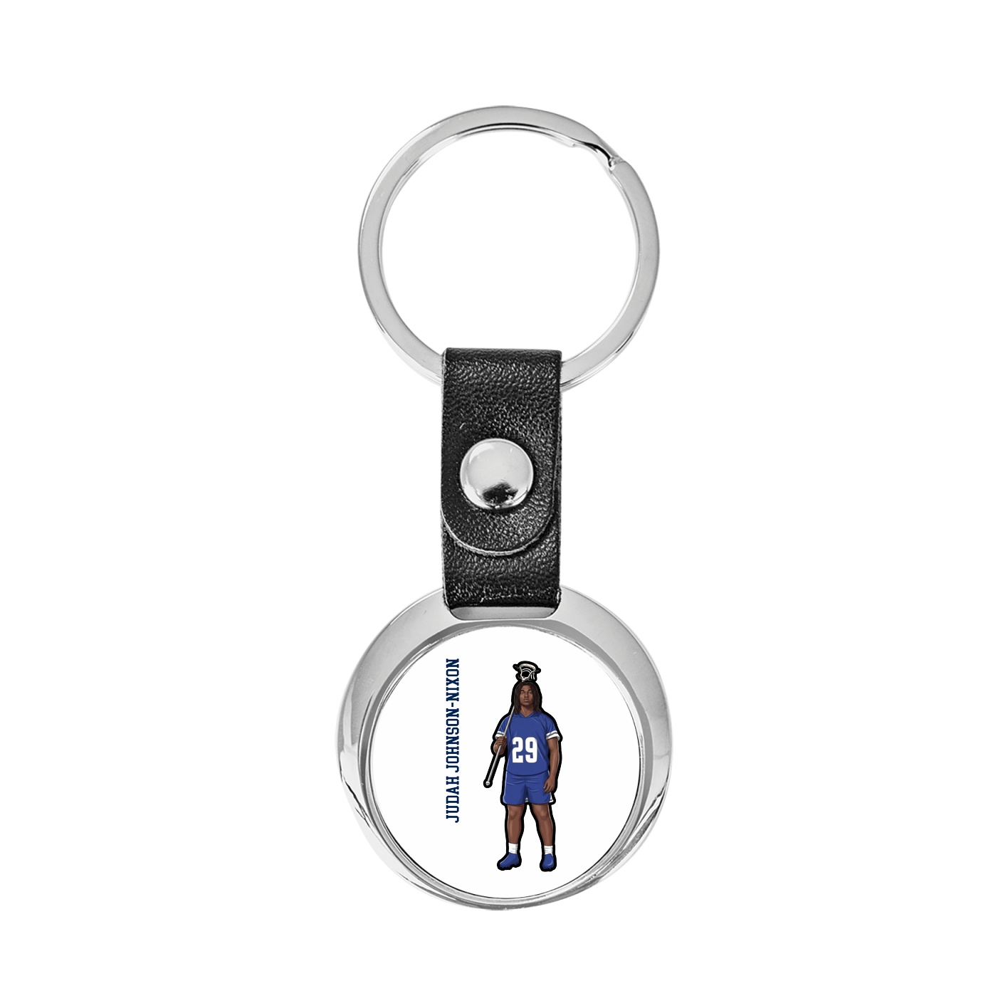 Key Chain — Name Vertical in Classic