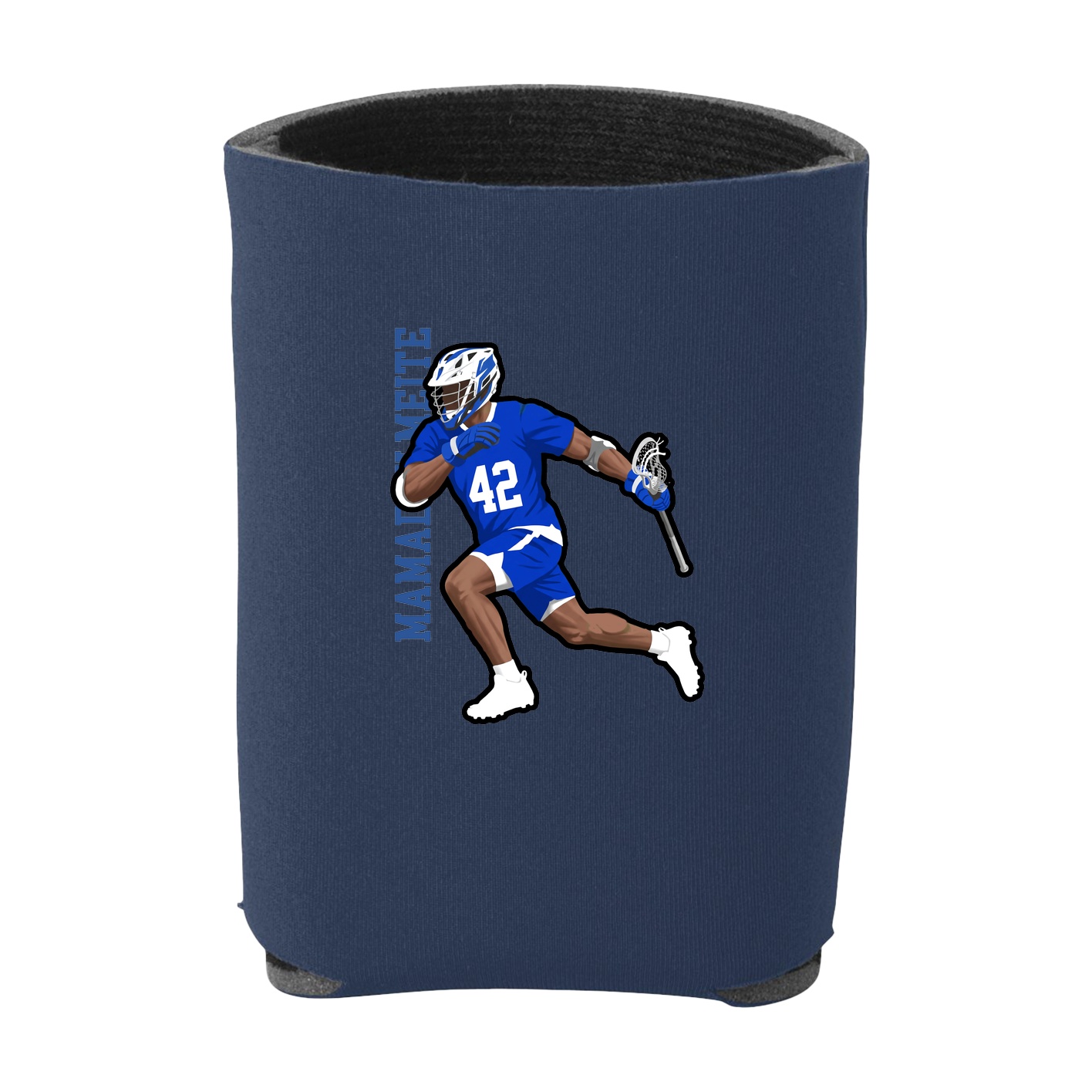 Can Holder — Name Vertical in Navy