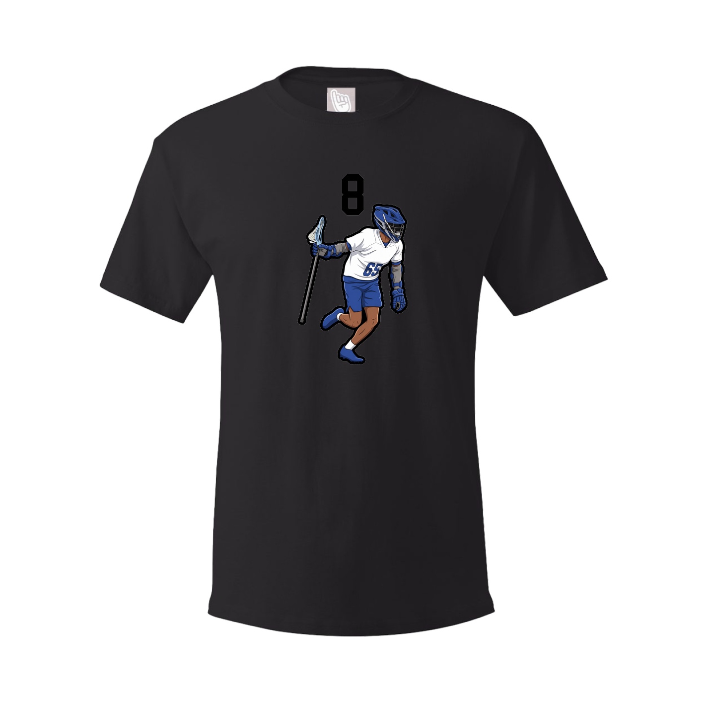 Tee — Number Top in Black