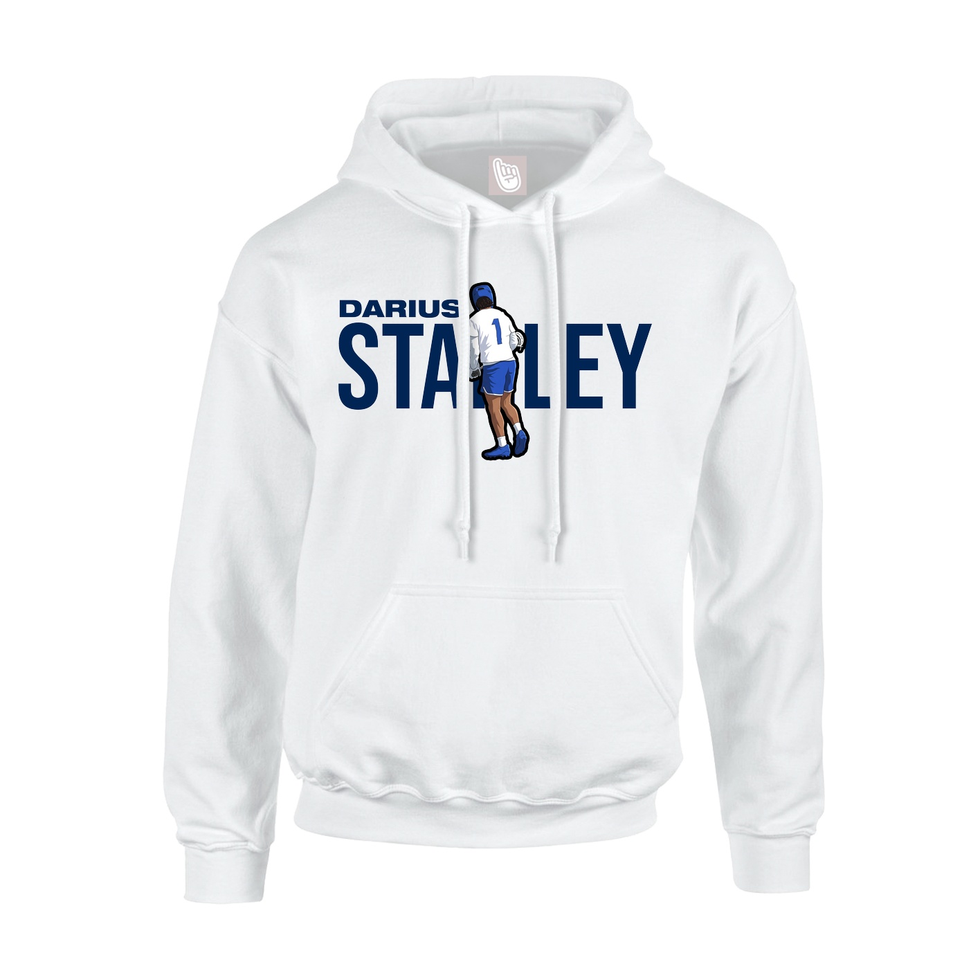 Hoodie — Player Name in White