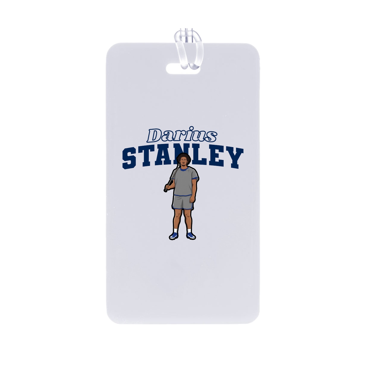 Bag Tag — Name Arch in Classic