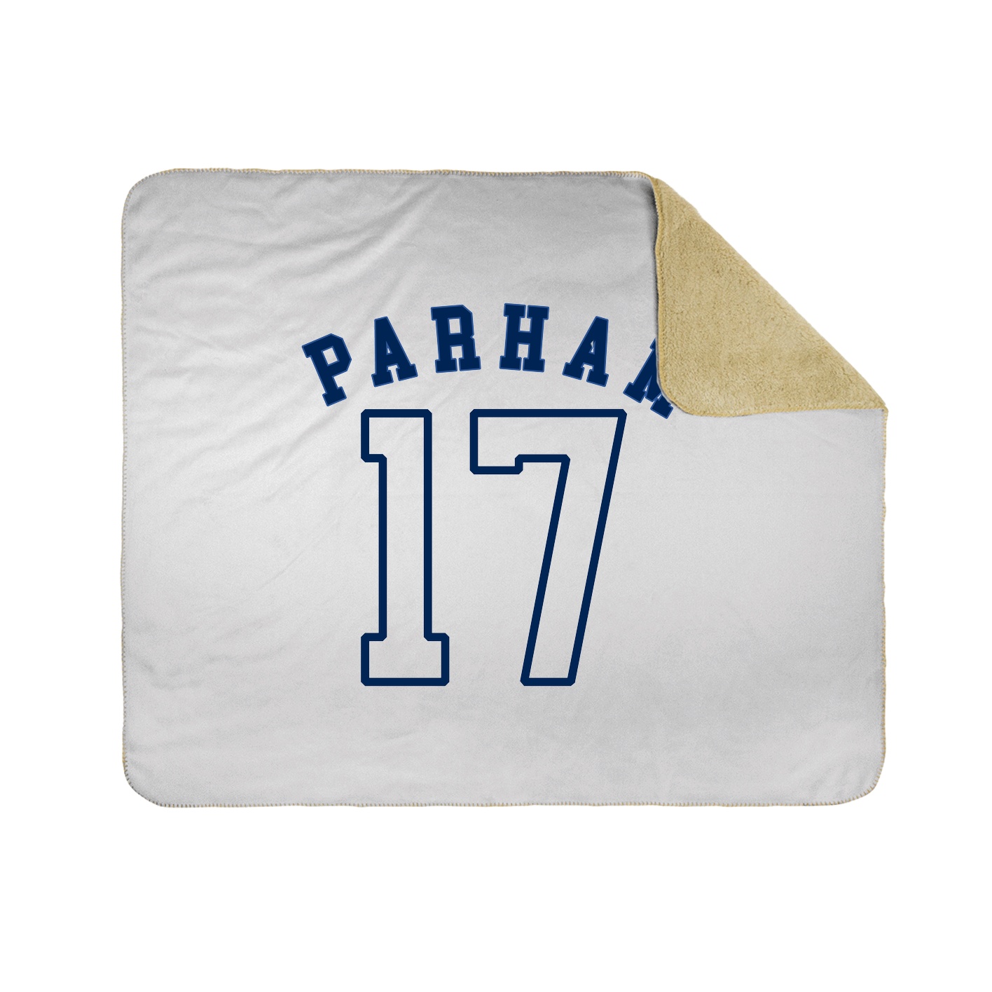 Throw Blanket — Shirsey Arch in White