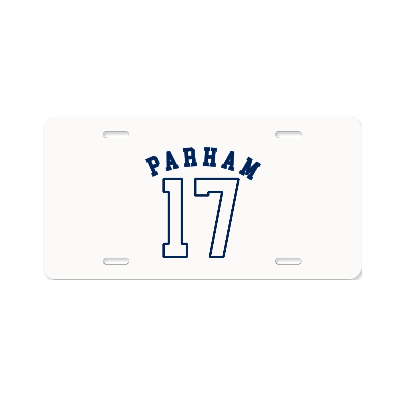 License Plate — Shirsey Arch in Classic