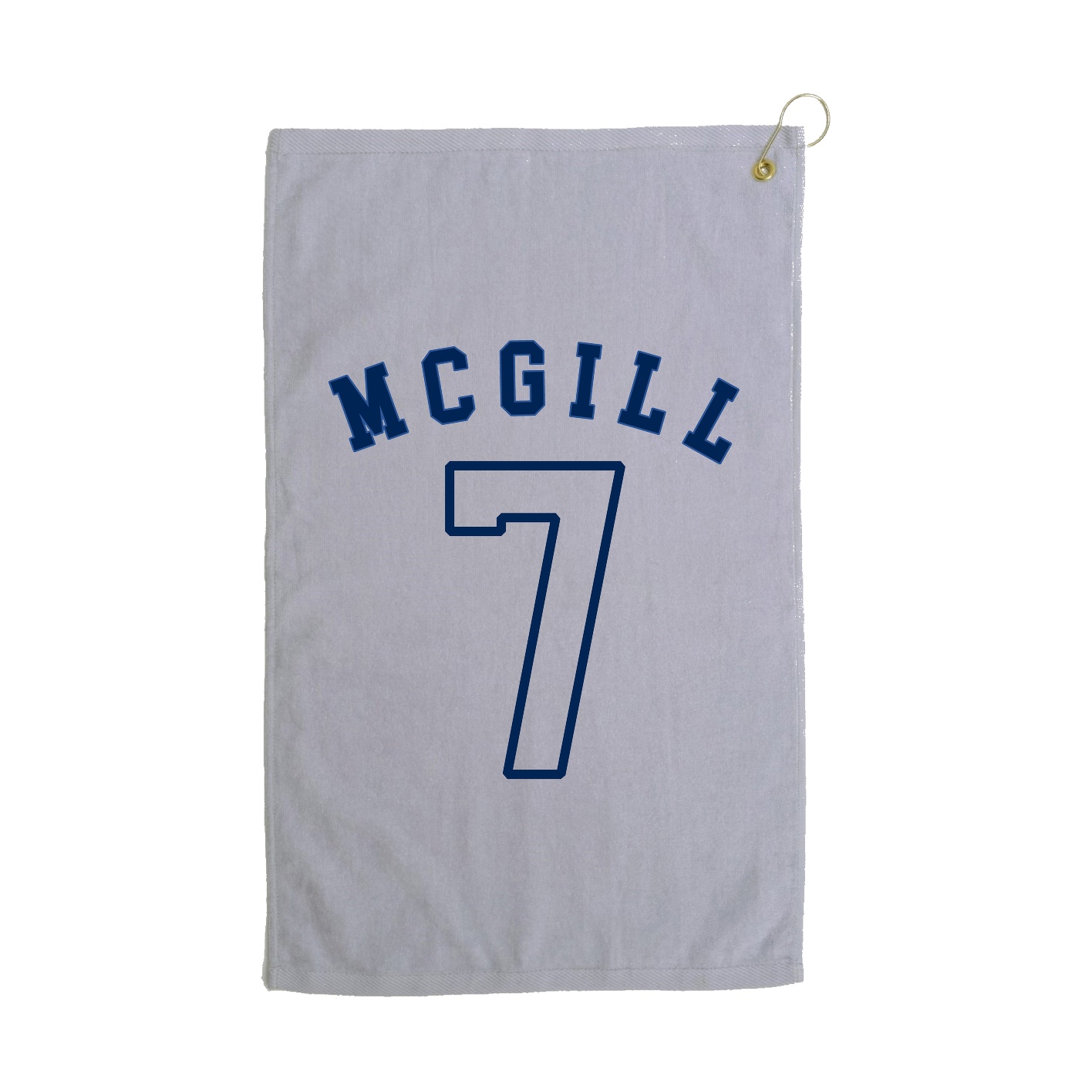 Golf Towel — Shirsey Arch in Grey