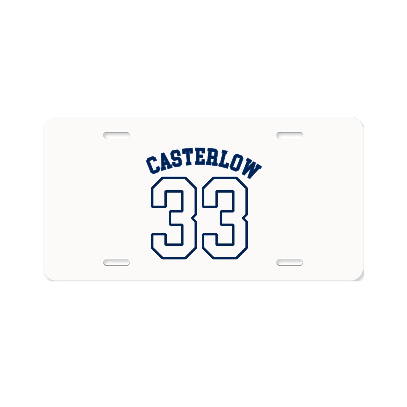 License Plate — Shirsey Arch in Classic