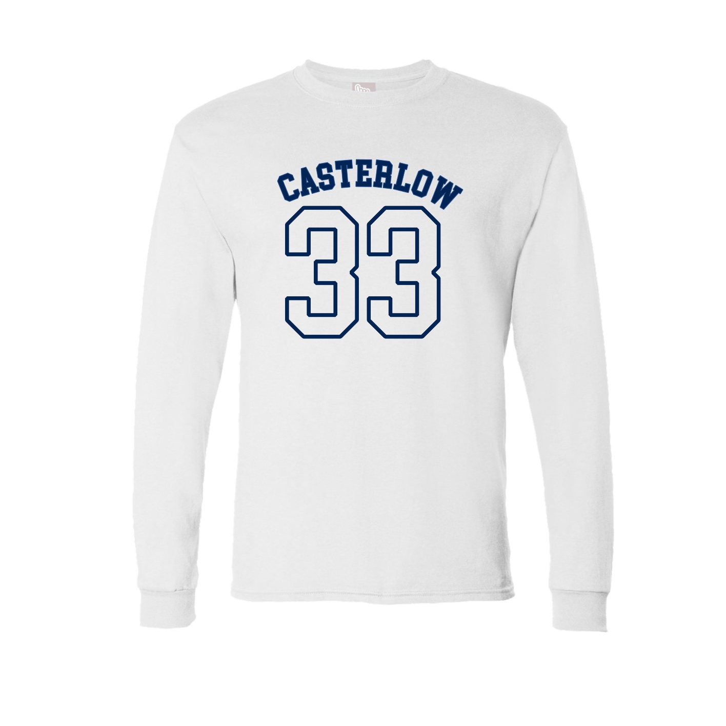 Long Sleeve Tee — Shirsey Arch in White