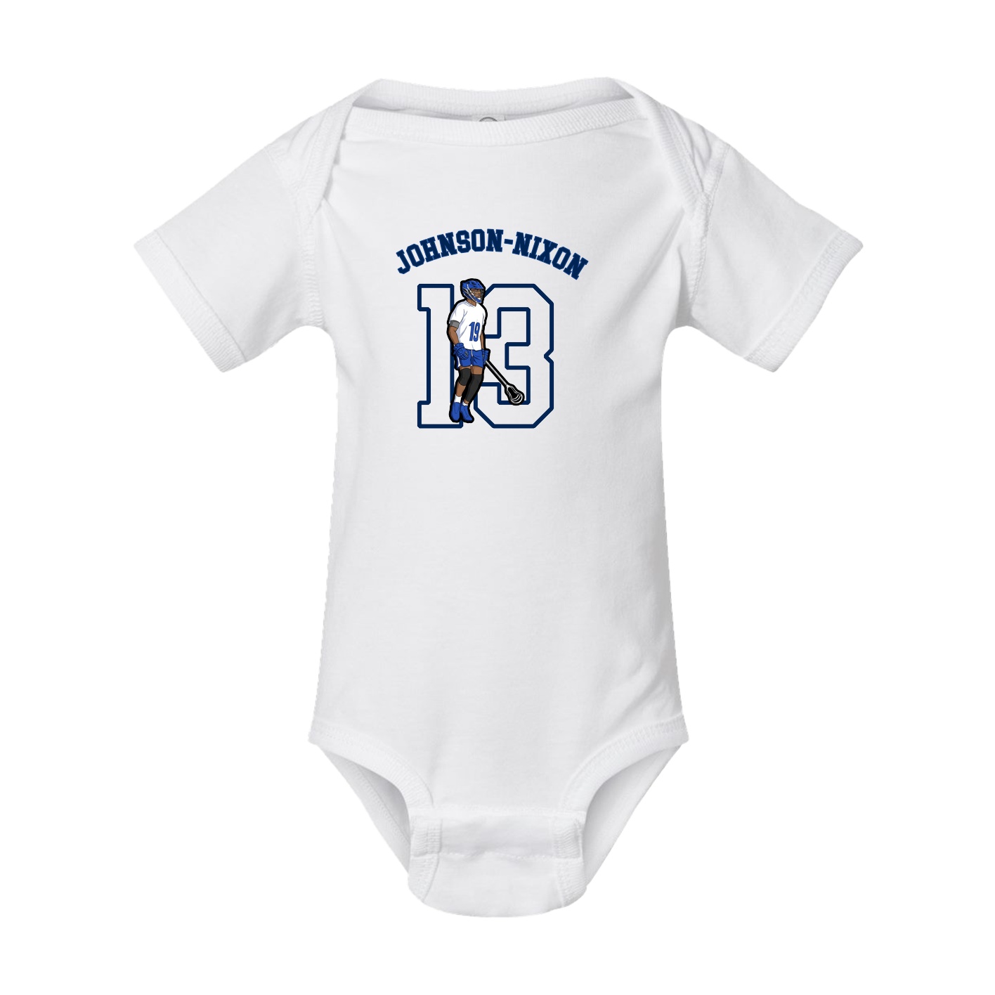 Baby Onesie — Shirsey Arch in White