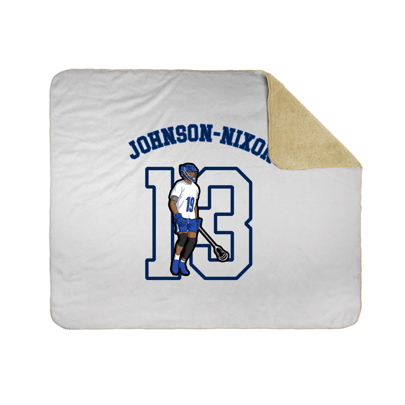 Throw Blanket — Shirsey Arch in White