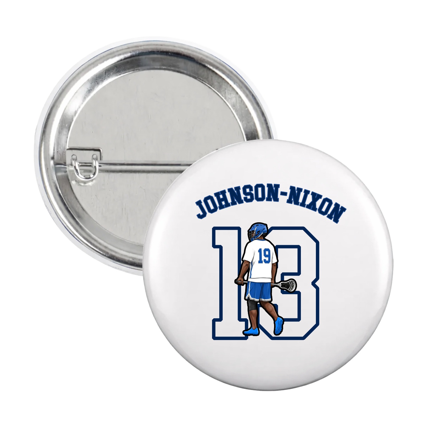 Game Day Button — Shirsey Arch in White