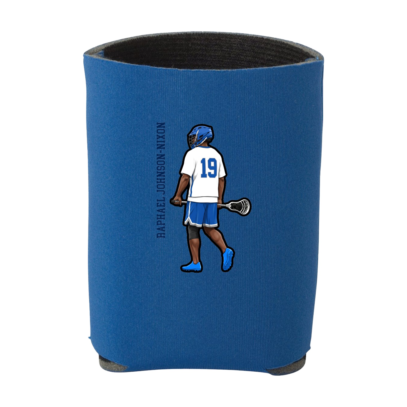 Can Holder — Name Vertical in Royal
