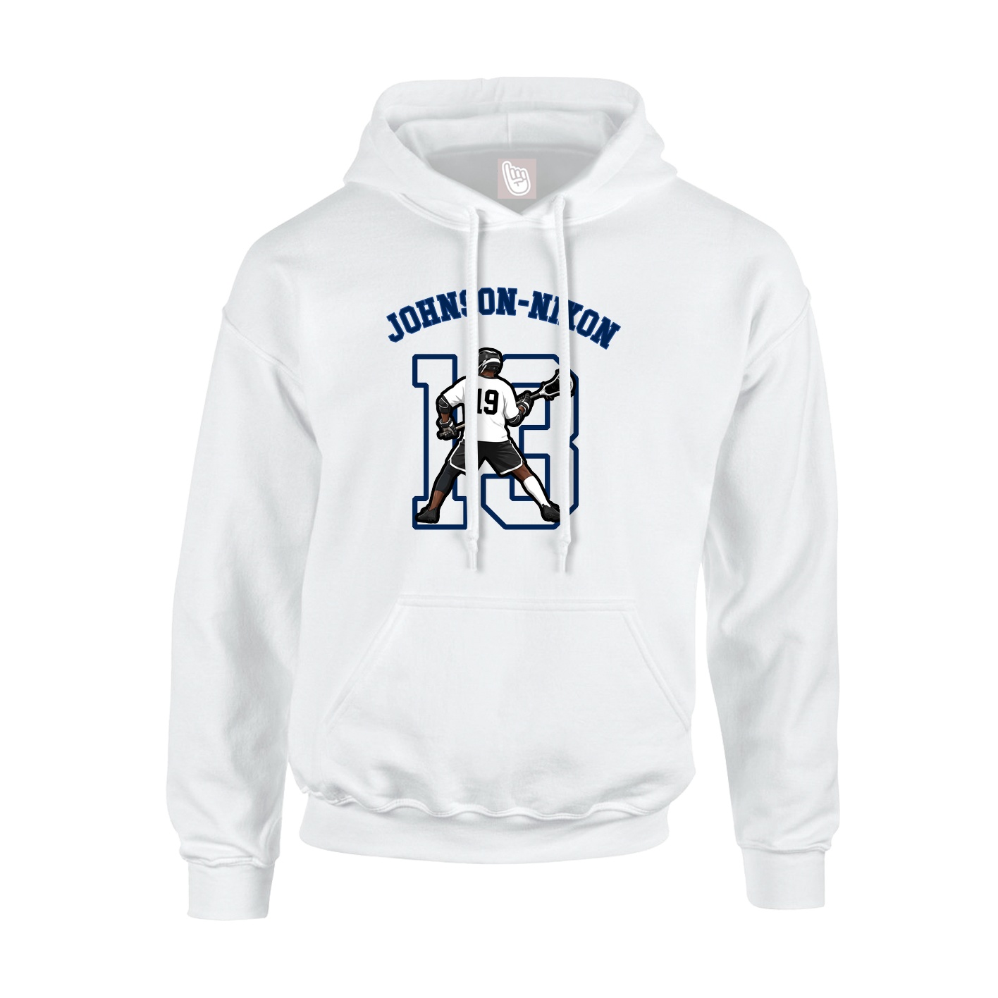 Youth Hoodie — Shirsey Arch in White