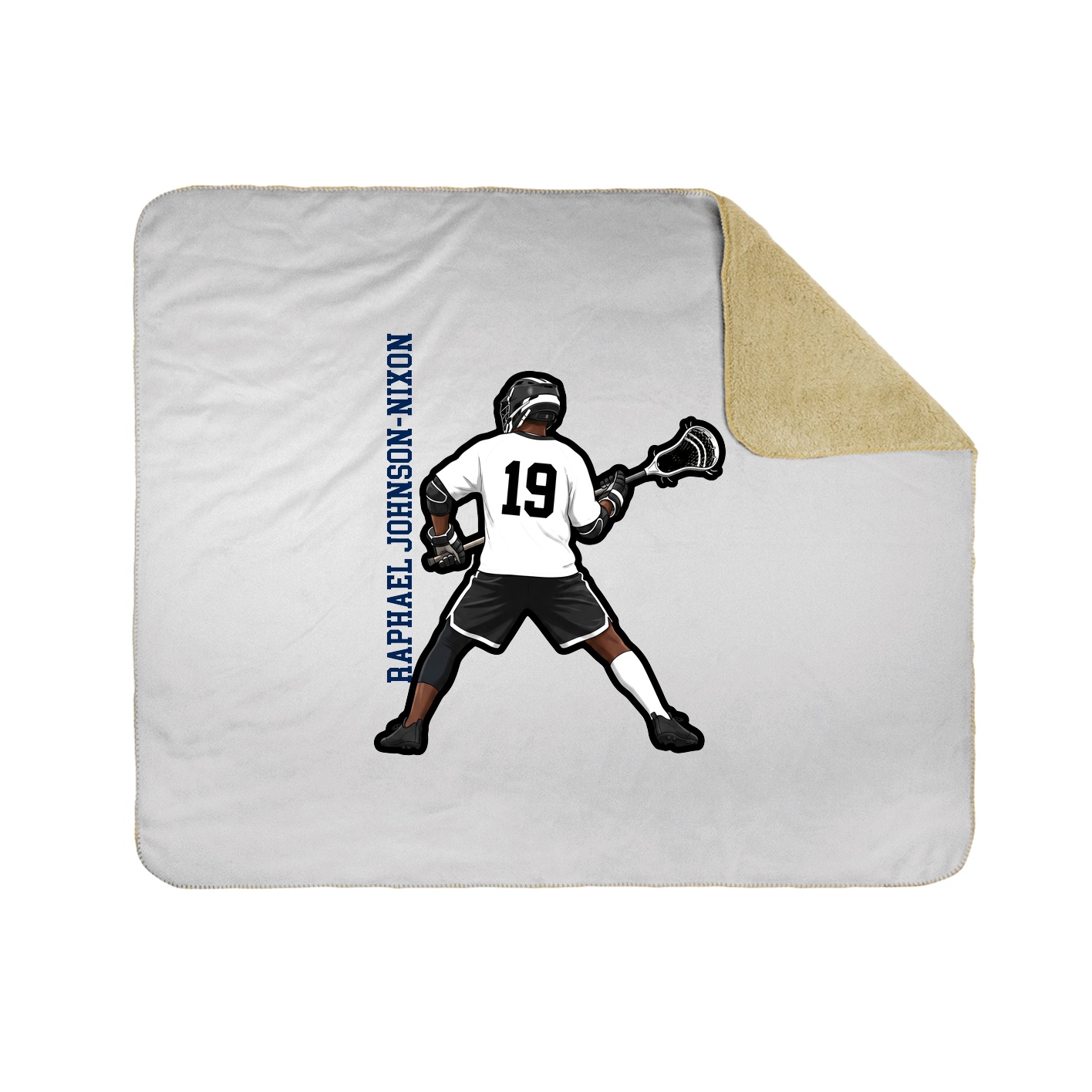 50x60 Sherpa Lined Throw Blanket