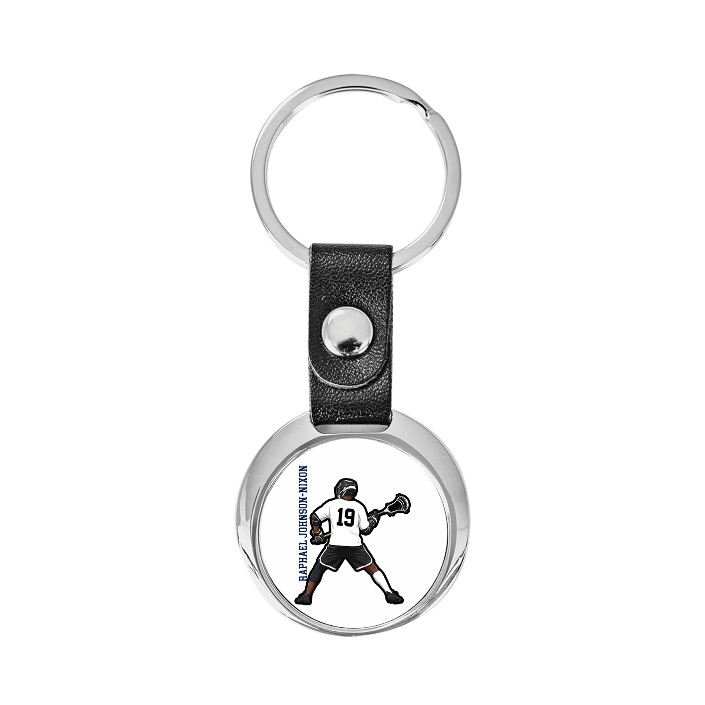 Key Chain — Name Vertical in Classic