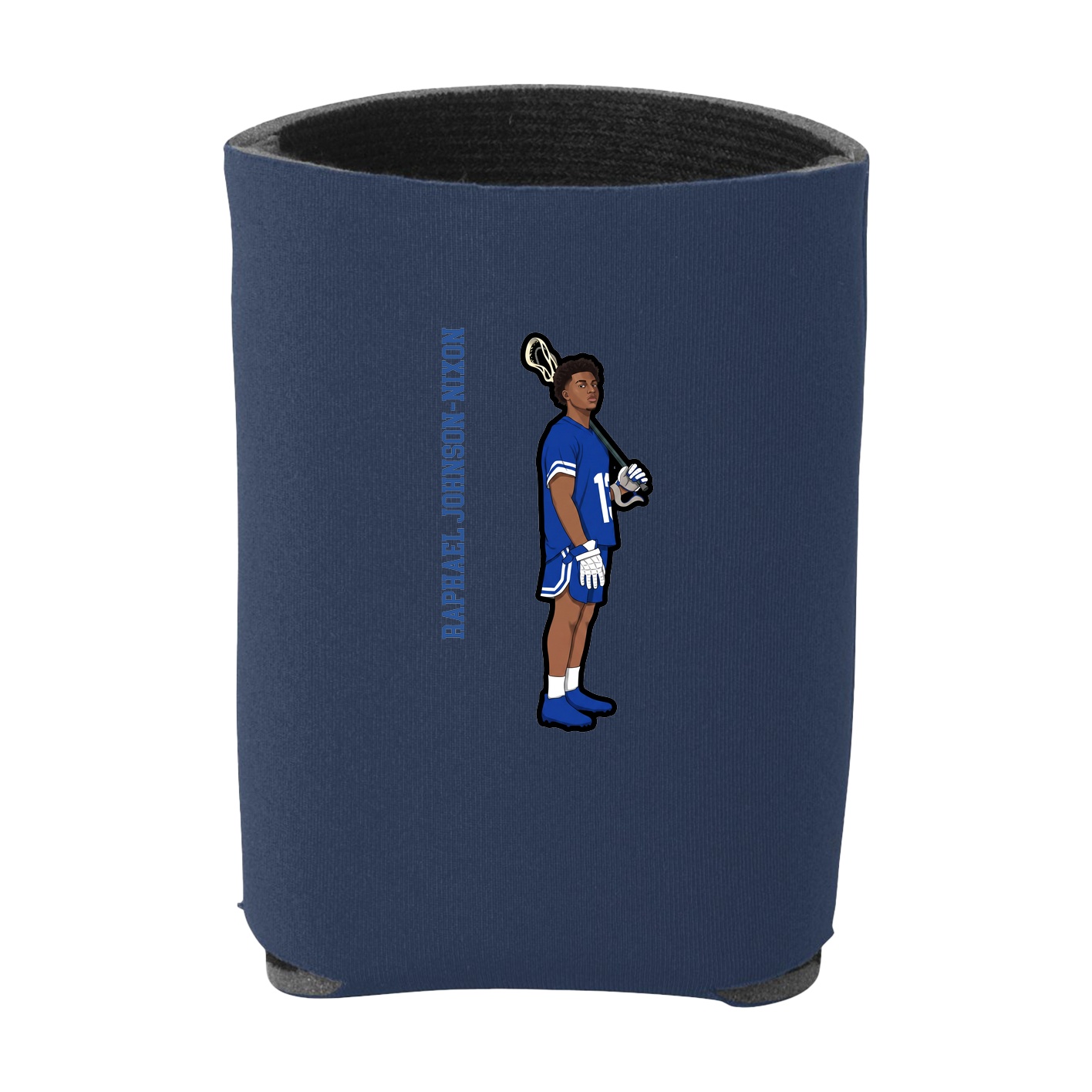 Can Holder — Name Vertical in Navy
