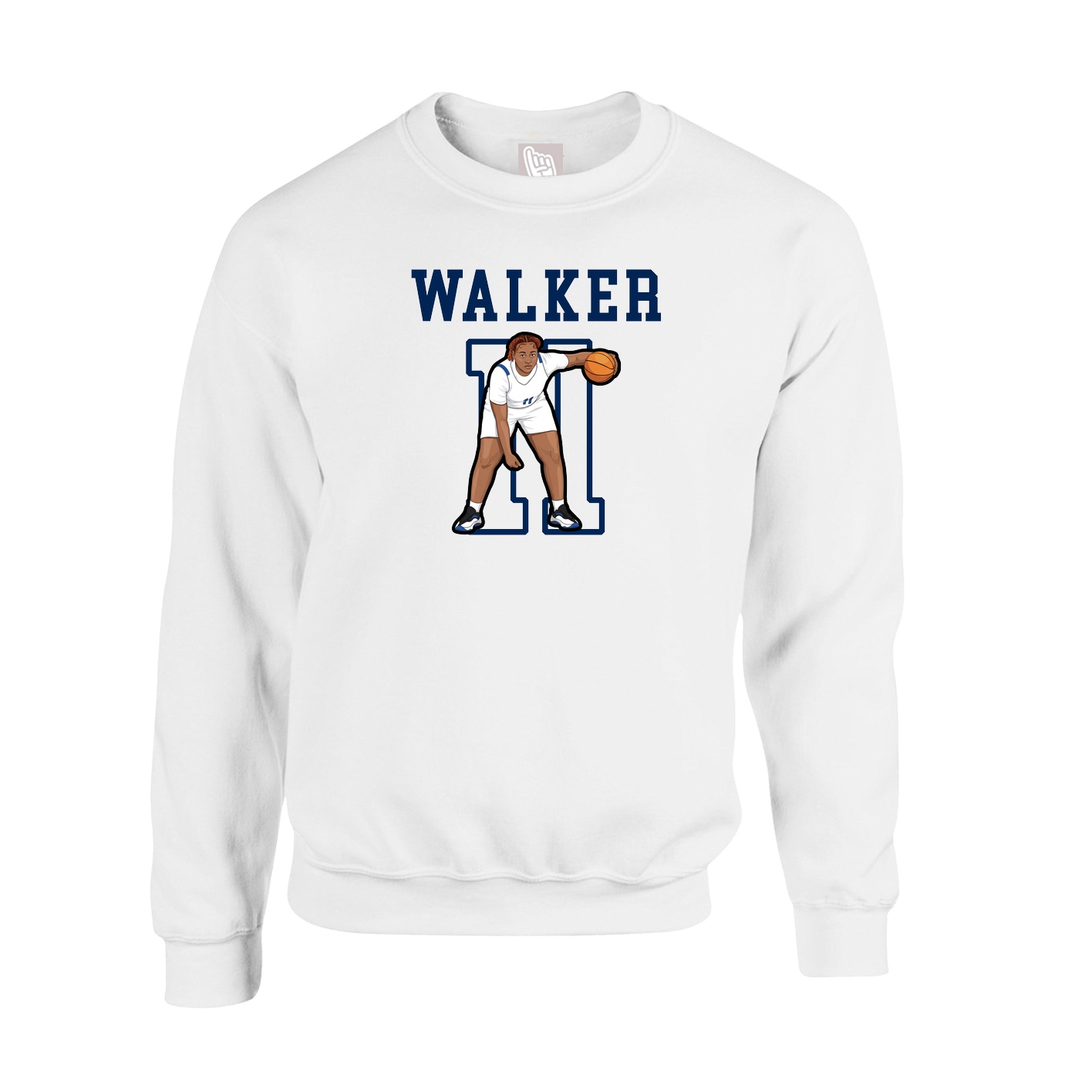 Fleece Crew — Shirsey in White