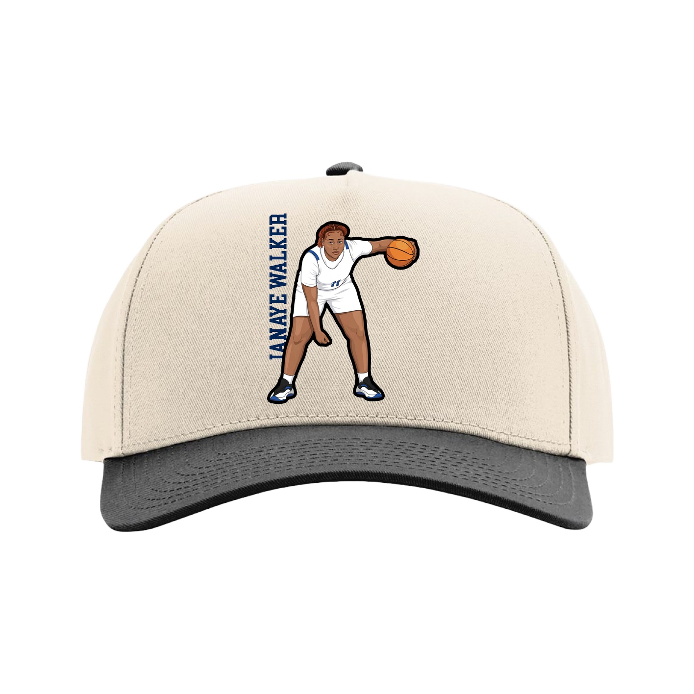 Full Fabric Five-Panel Champ Cap