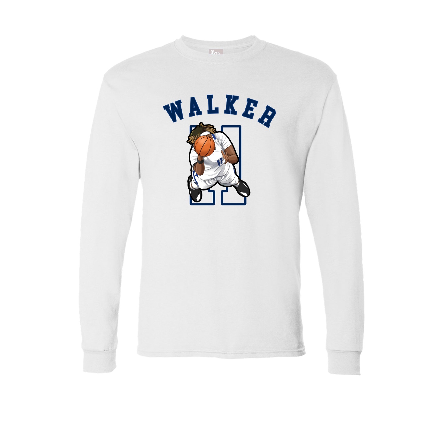 Long Sleeve Tee — Shirsey Arch in White