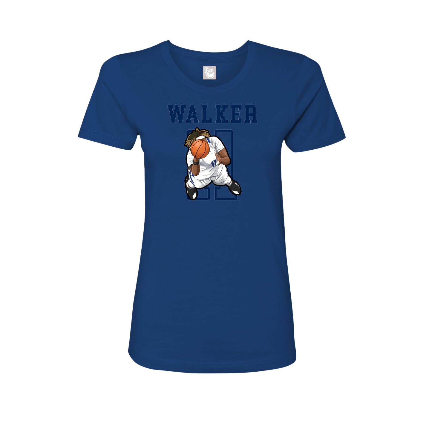 Fitted Women's Tee — Shirsey in Royal