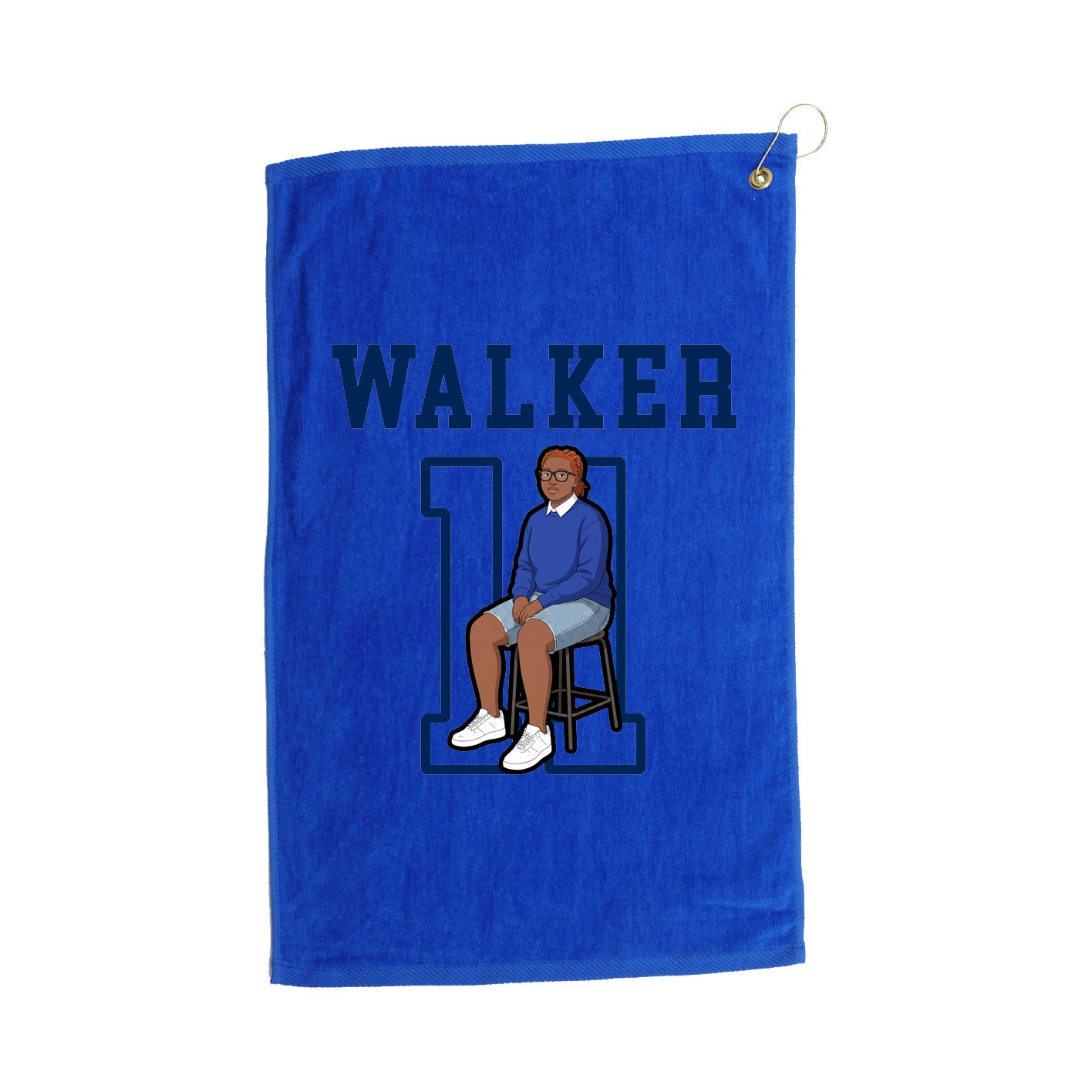 Golf Towel — Shirsey in Royal