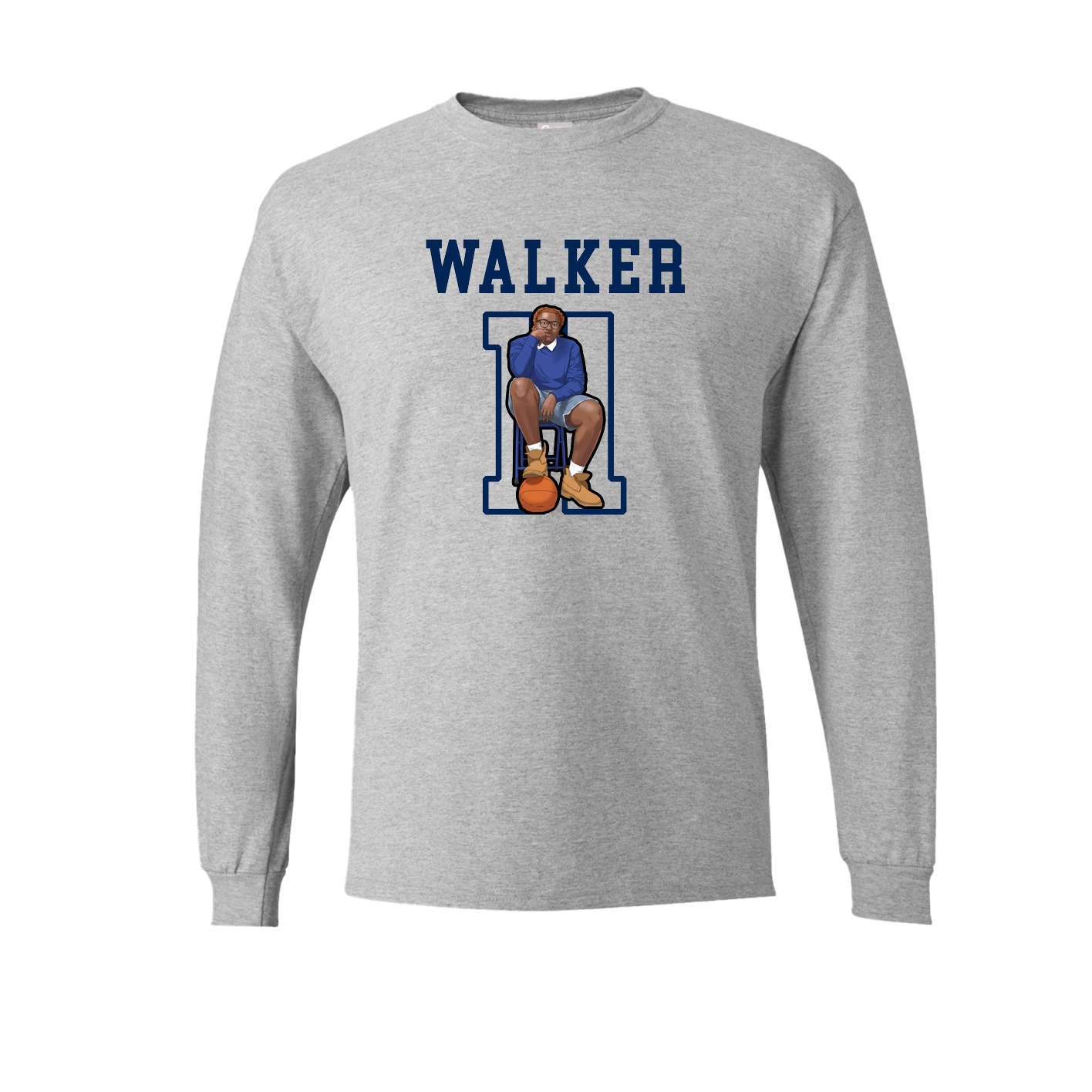 Long Sleeve Tee — Shirsey in Grey