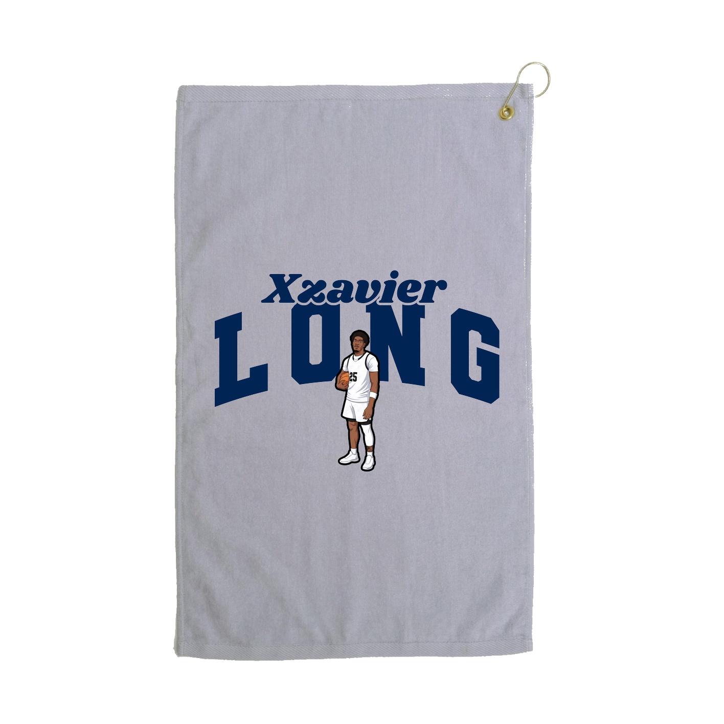 Golf Towel — Signature Arch in Grey