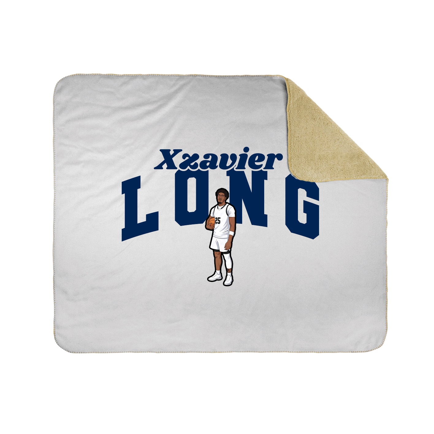 Throw Blanket — Signature Arch in White