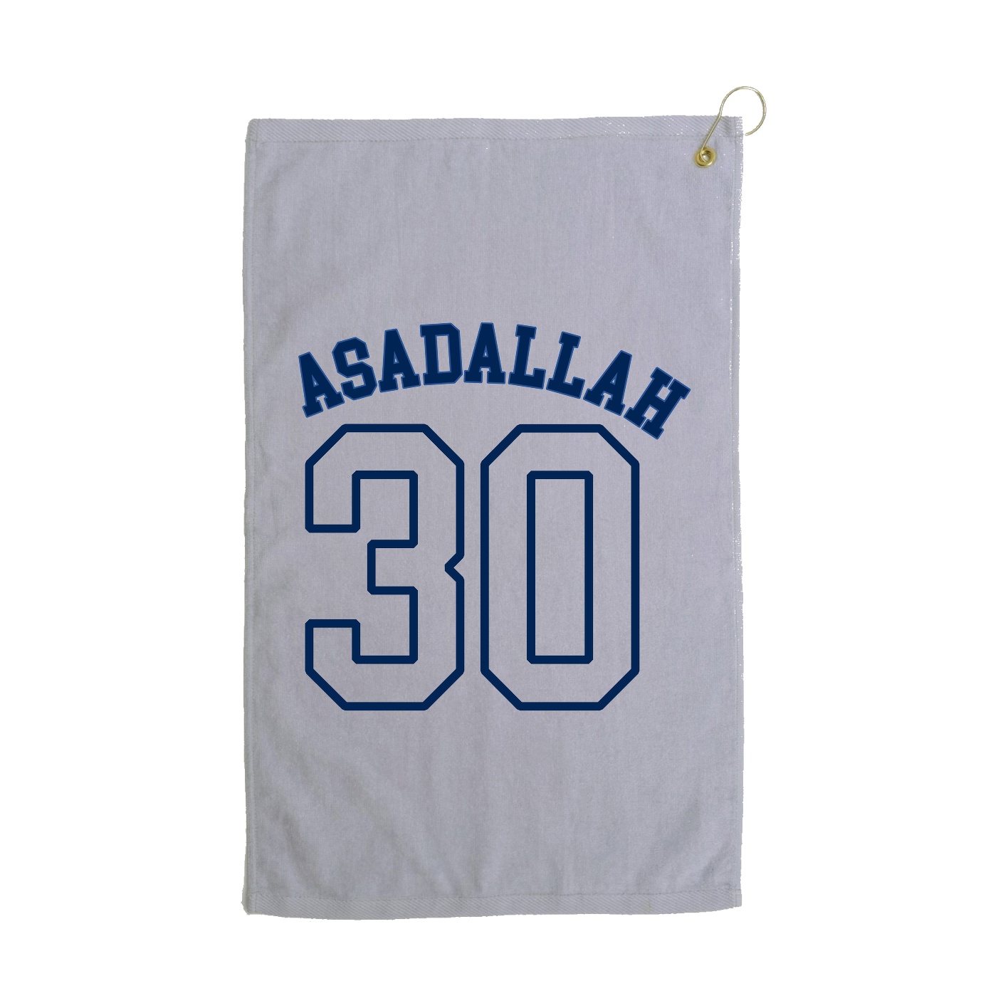Golf Towel — Shirsey Arch in Grey