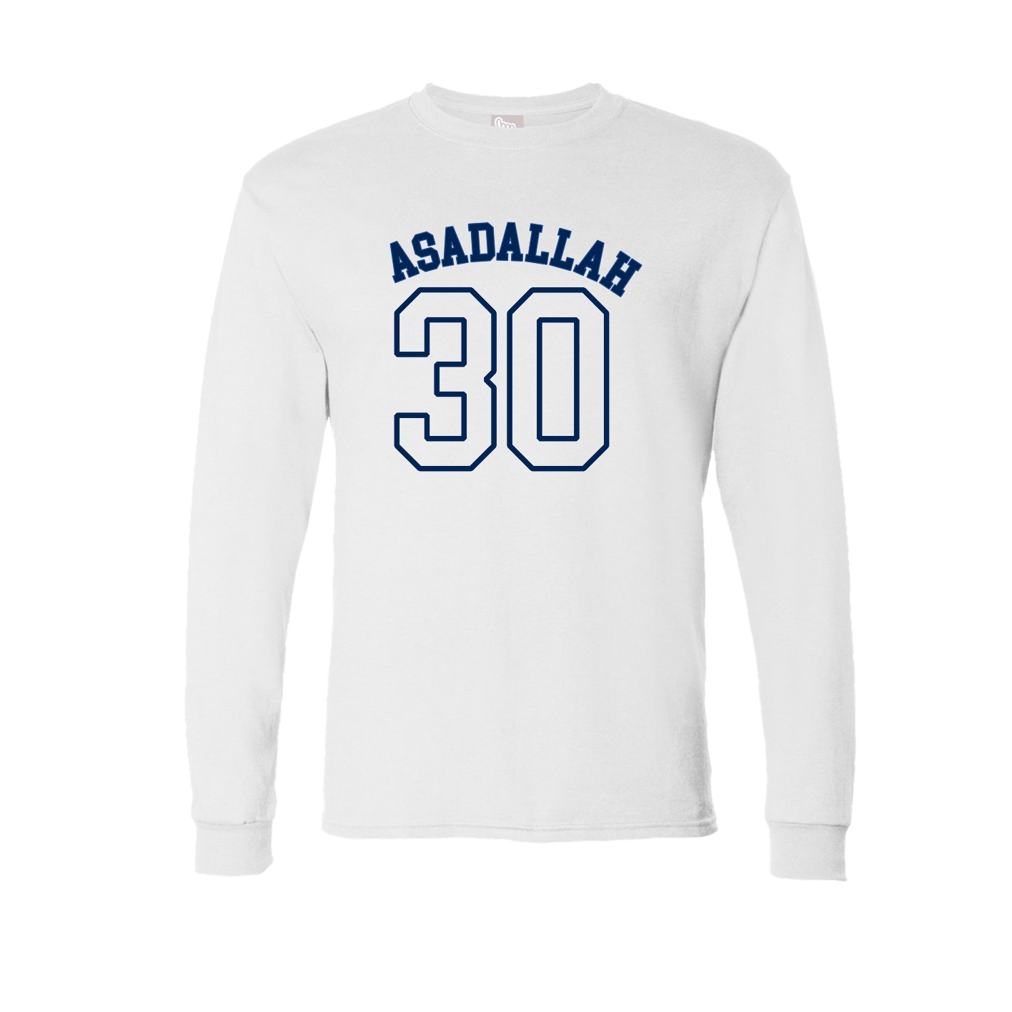Long Sleeve Tee — Shirsey Arch in White