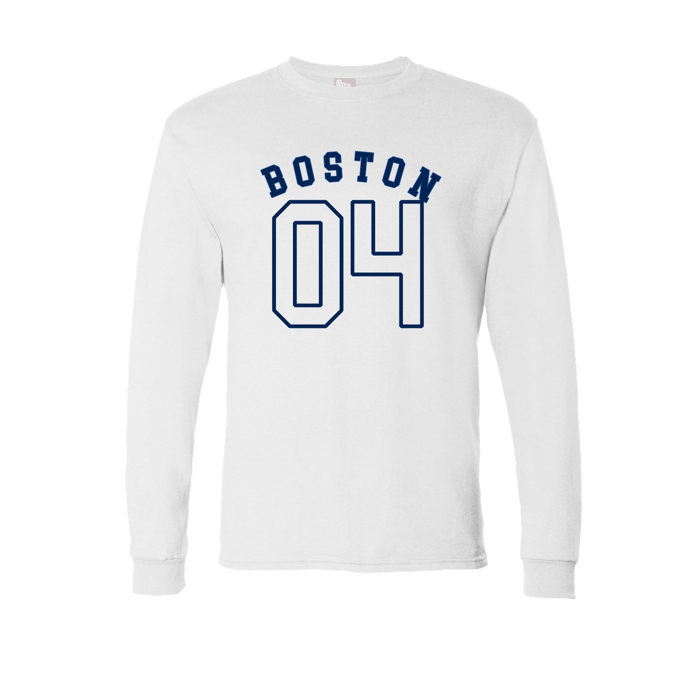 Long Sleeve Tee — Shirsey Arch in White