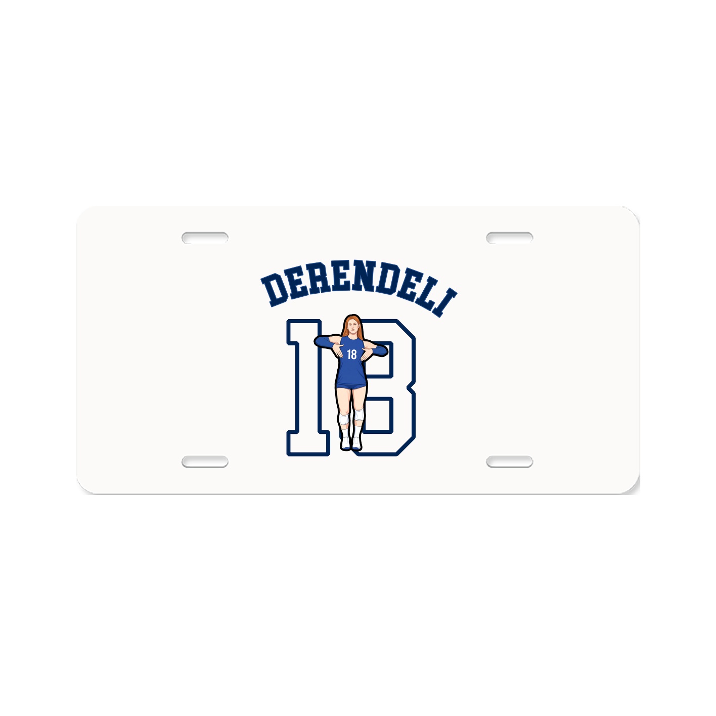 License Plate — Shirsey Arch in Classic