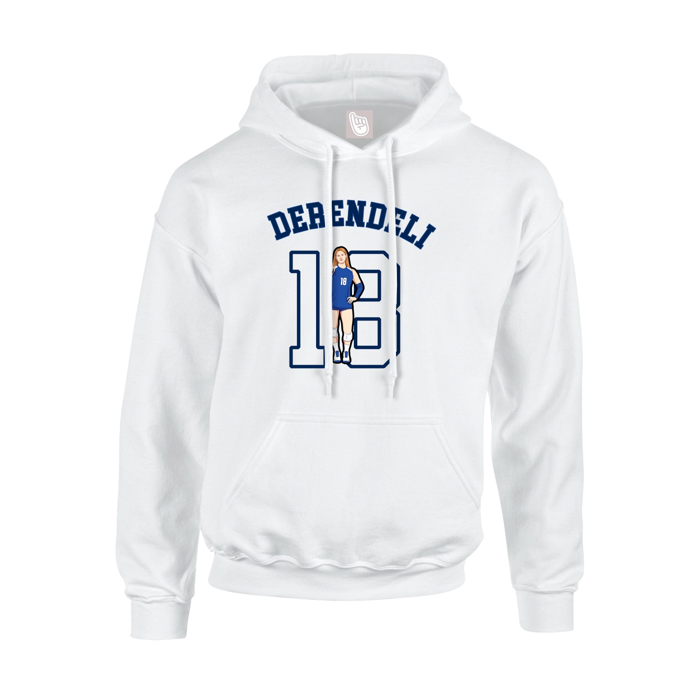 Youth Hoodie — Shirsey Arch in White
