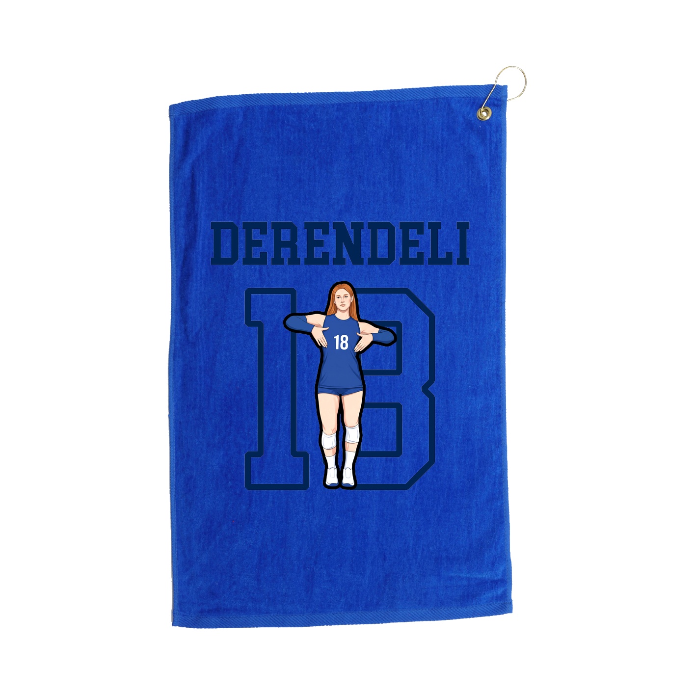 Golf Towel — Shirsey in Royal